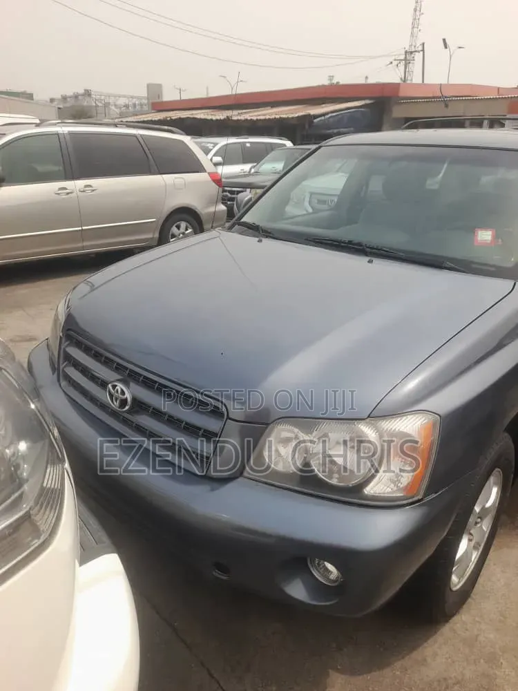 Toyota Highlander 2003 Gray