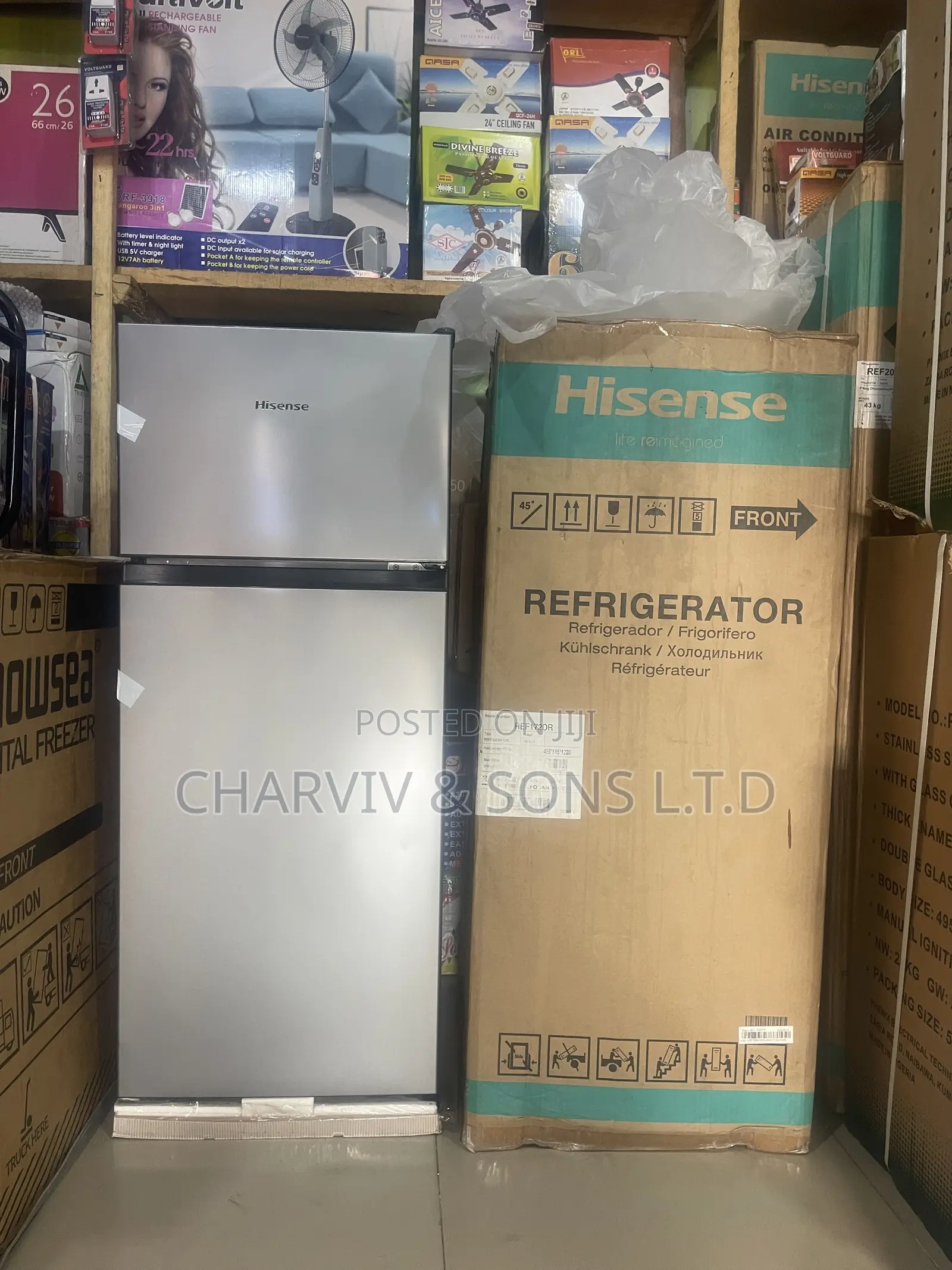 Hisense Refrigerator Ref 172 Dr