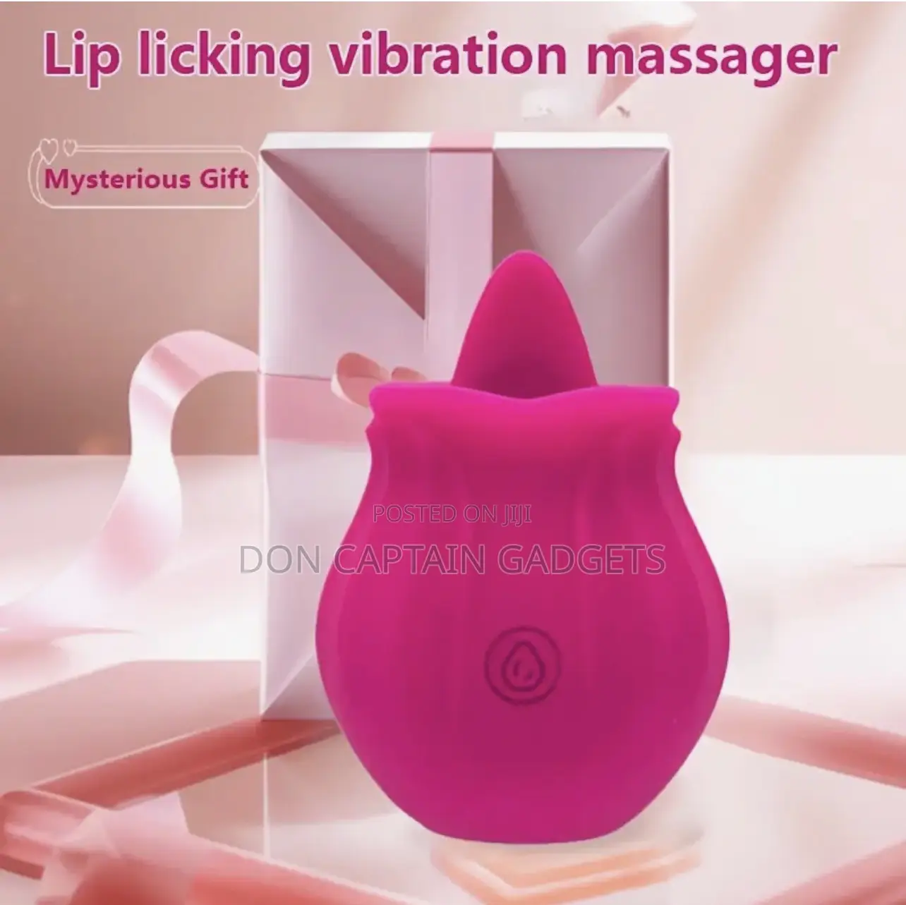 Rose Flower Adult Rose Tongue Licking Sex Toy Vibrating Massager