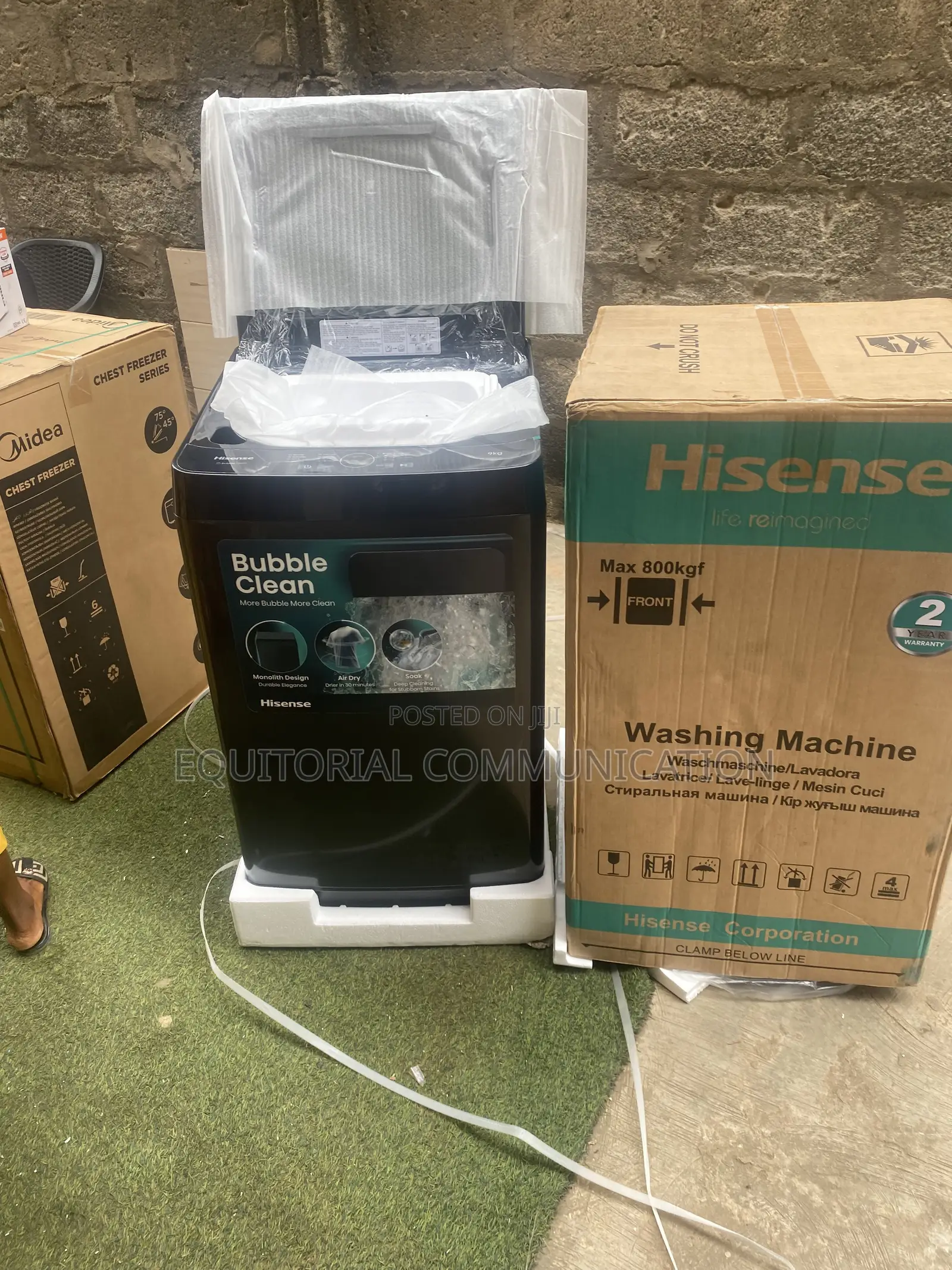 9KG Hisense Automatic Top Loader Washing Machine