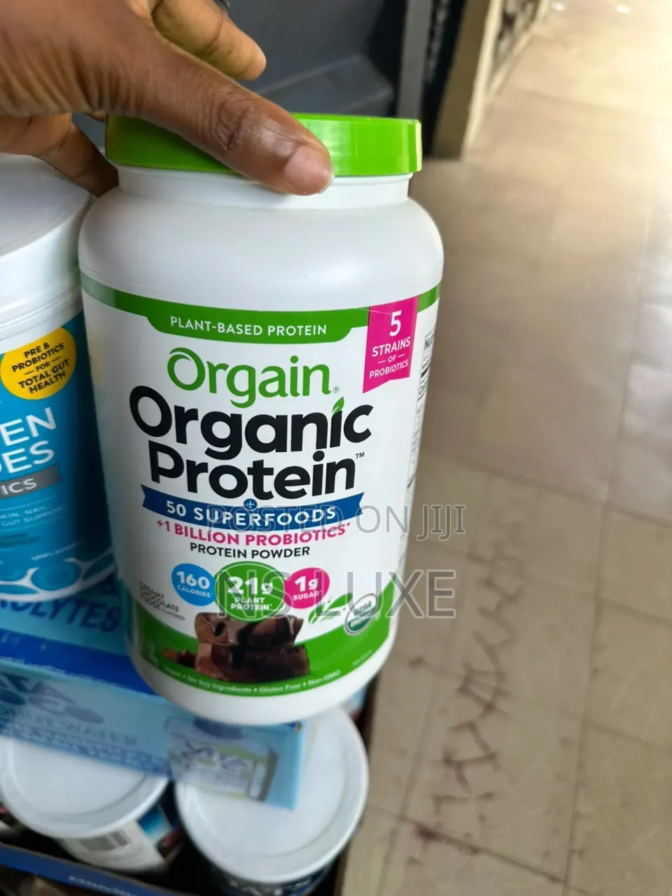 Organic Protein Powder Plus 1billion Probiotics