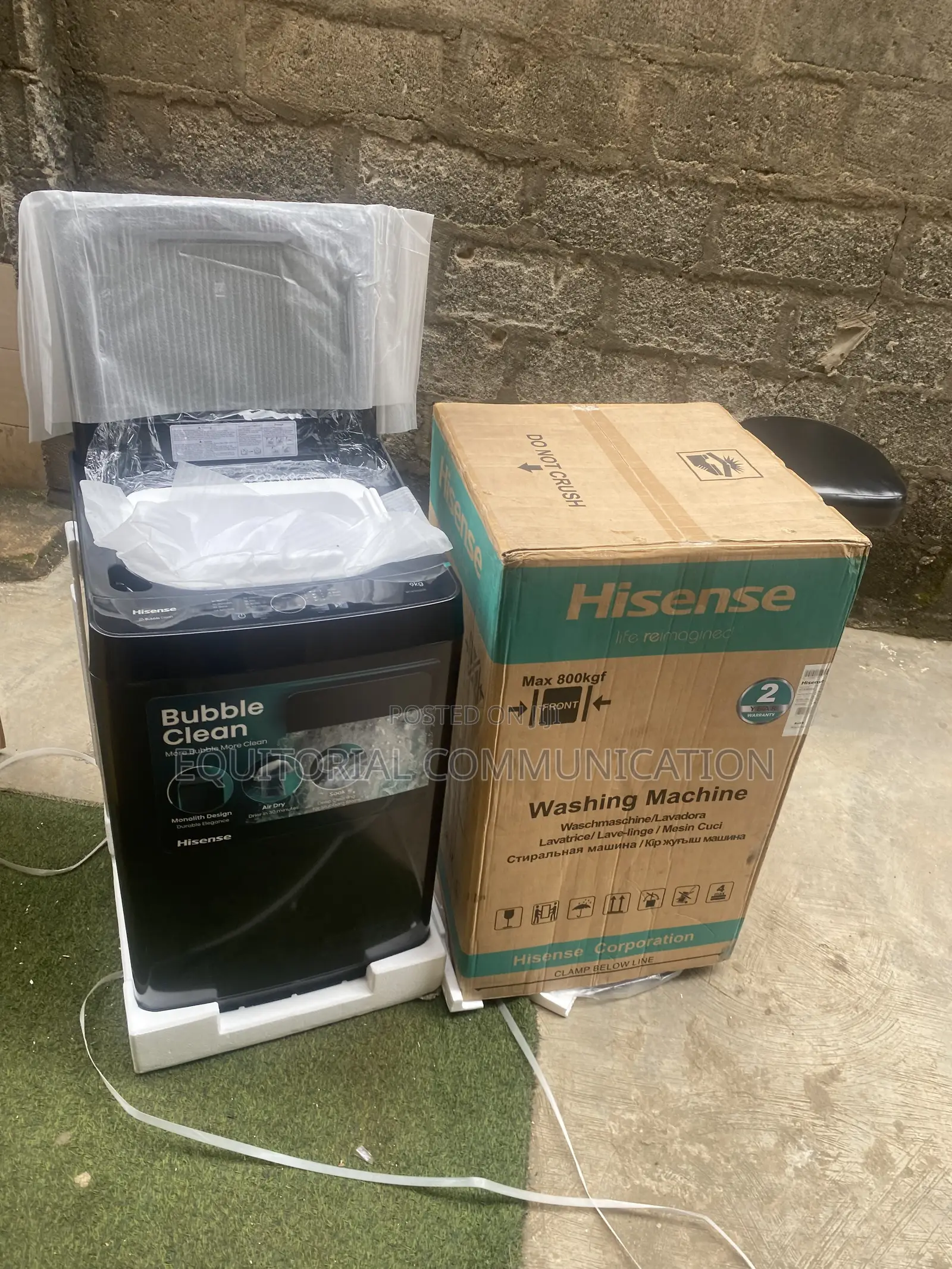 Hisense WT3K9022B Automatic Washer 9KG