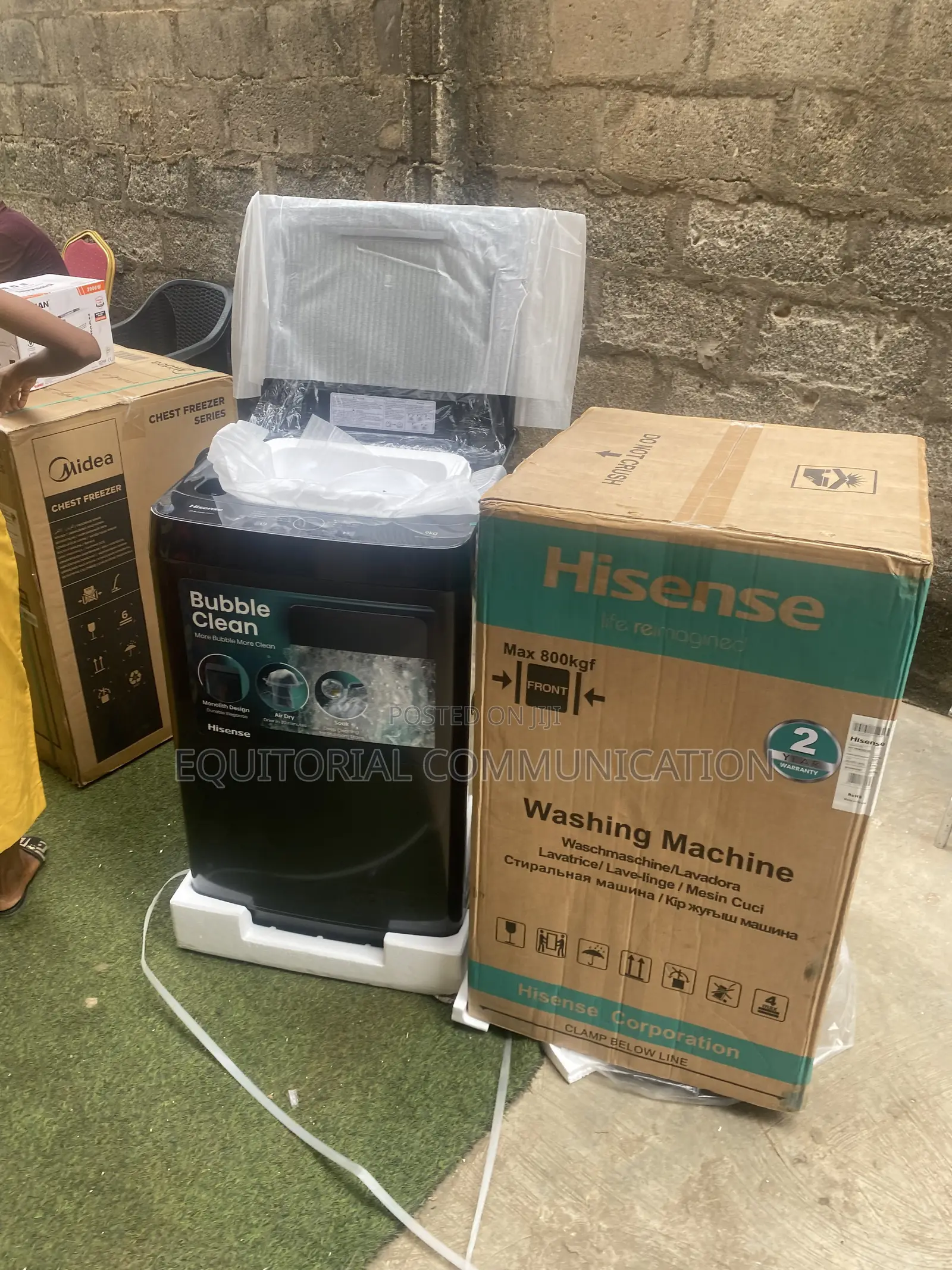 Hisense 9KG Automatic Clothes Washing Machine