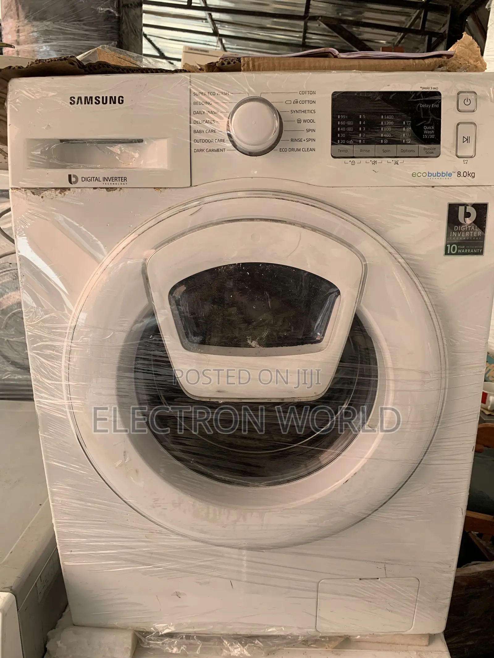 Automatic Washing Machine With Digital Inverter Technology