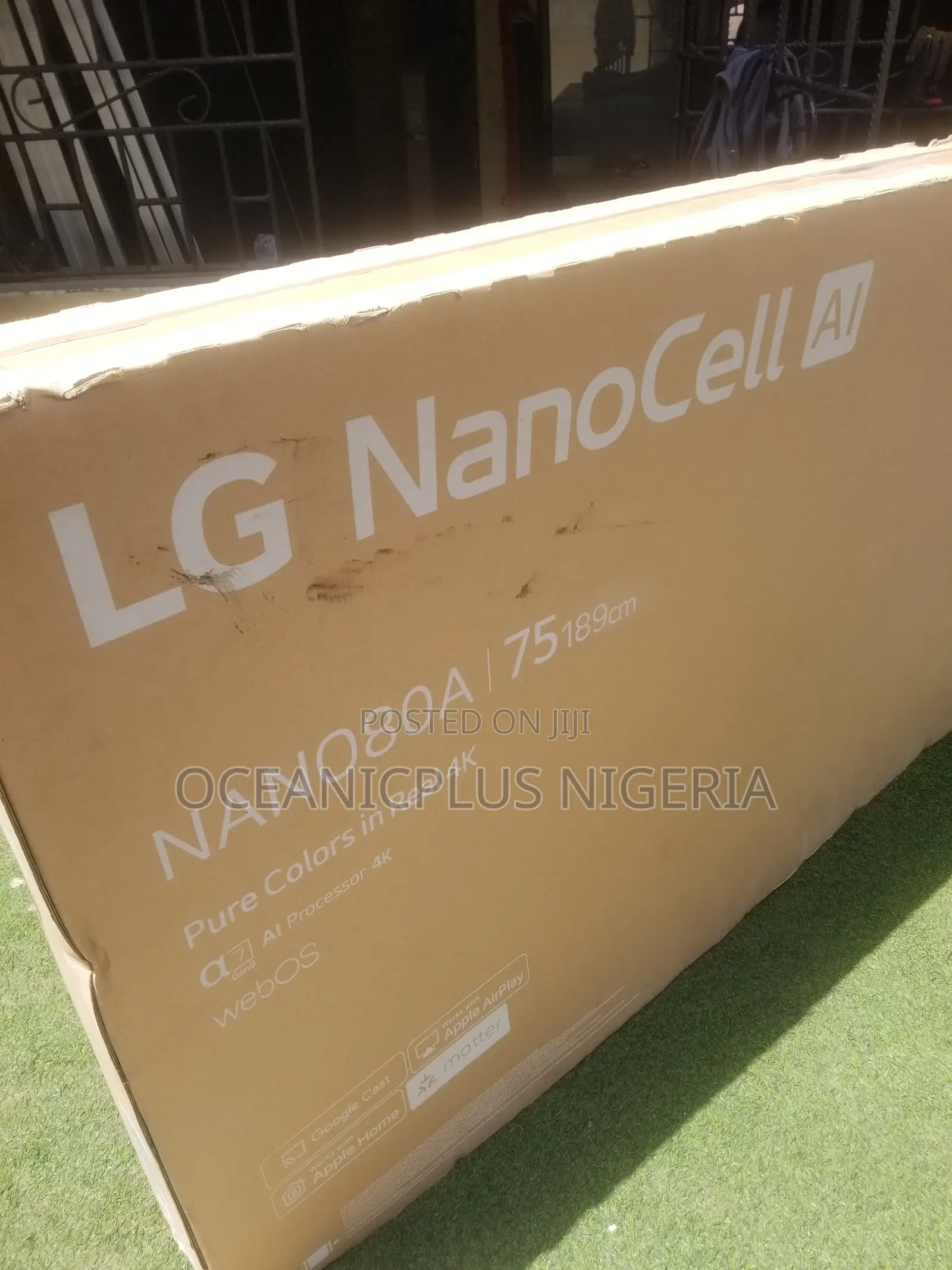 LG NANO80A 75” Ultra HD Smart Television