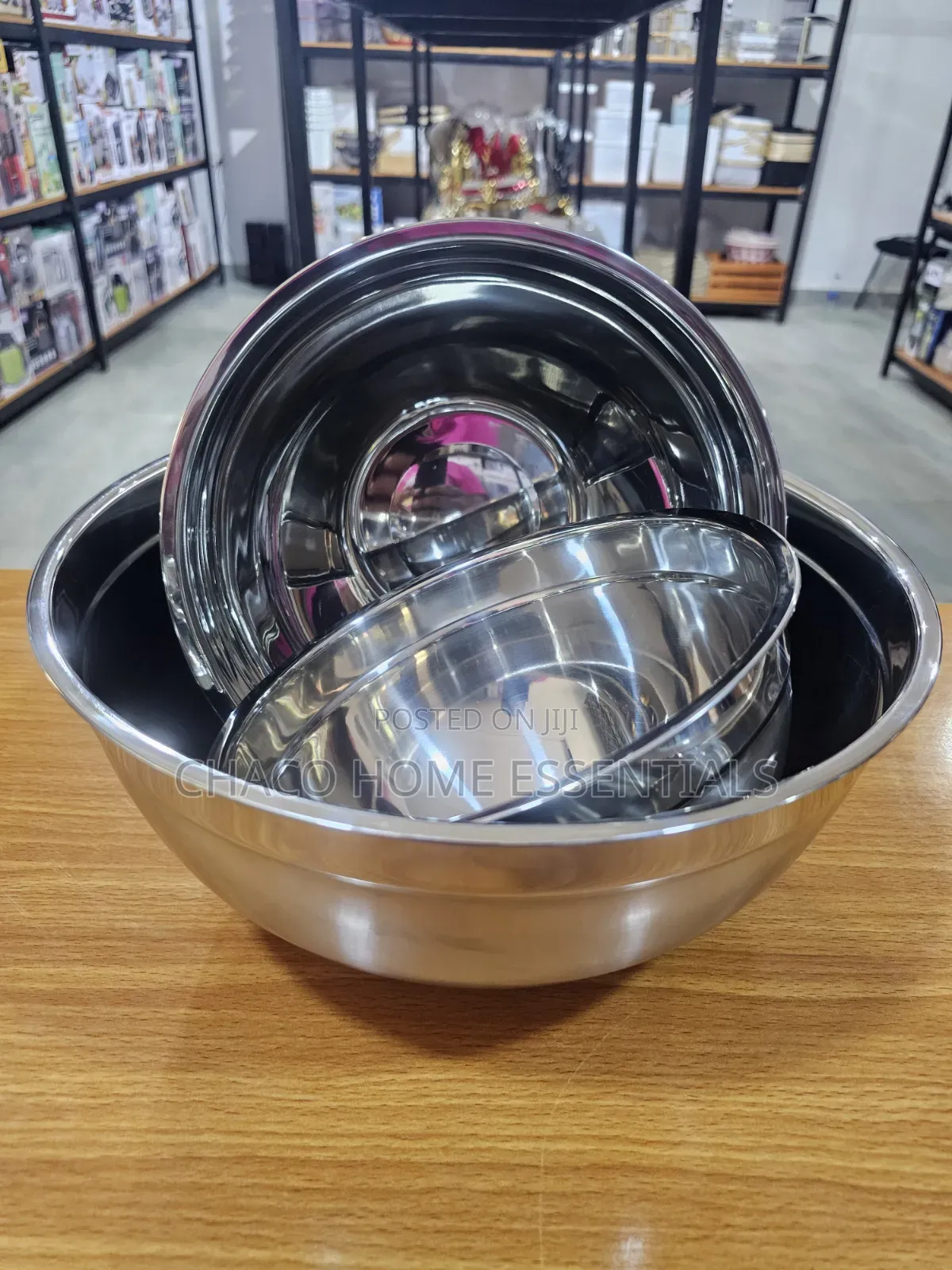 3-Piece Stainless Steel Mixing Bowl Set