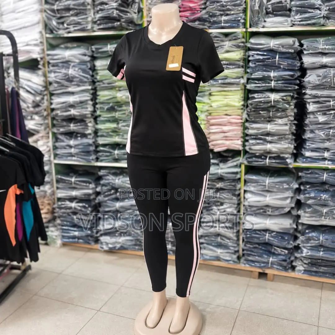 Women’s Premium Sports Two-Piece Set | Stylish Fitness Casual Wear