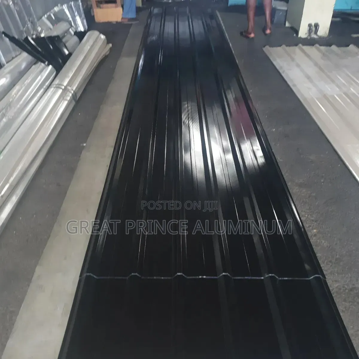 Great Prince Aluminum Roofing Sheet Brown Beach and Block