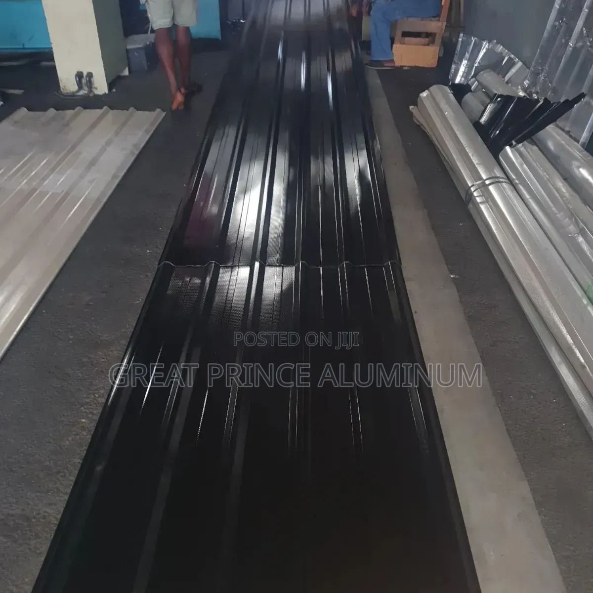 Great Prince Aluminum Roofing Sheet Brown Beach and Block