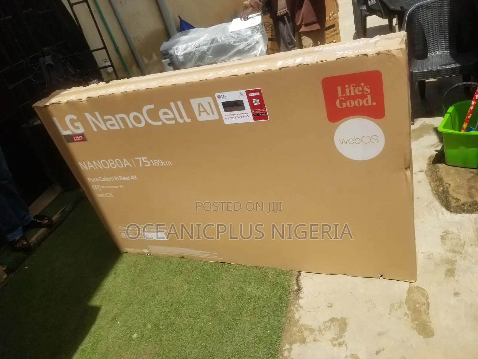 LG 75” NanoCell UHD Smart TV
