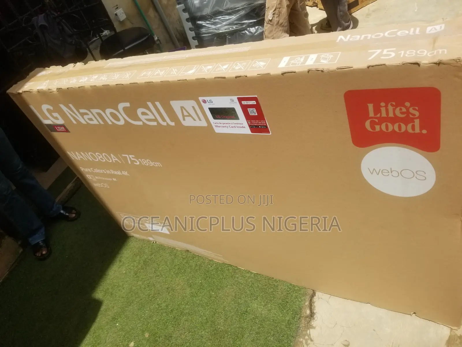 LG Nano80a 75-Inch HDR Television