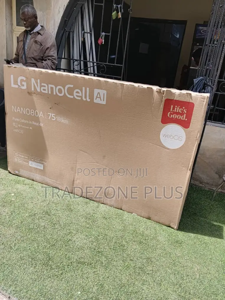 LG NAN080A 75-Inch Big Screen TV