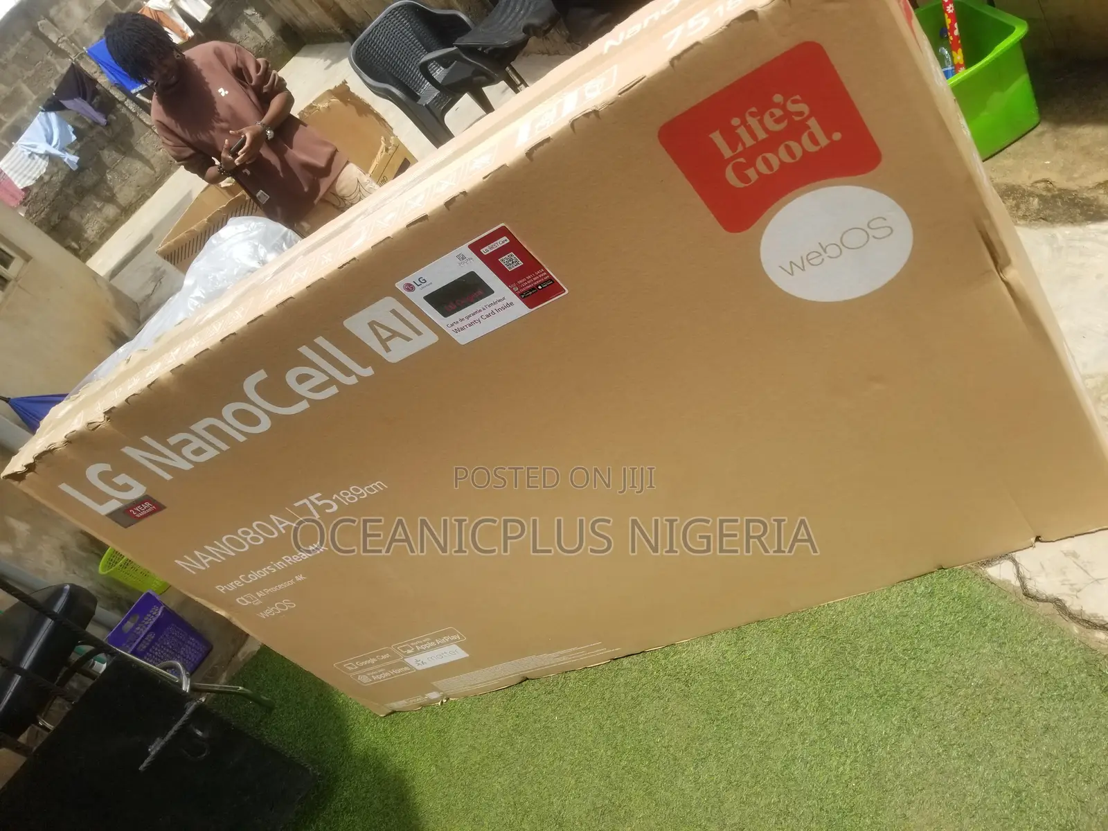 LG NANO80A 75” Big Screen Smart TV