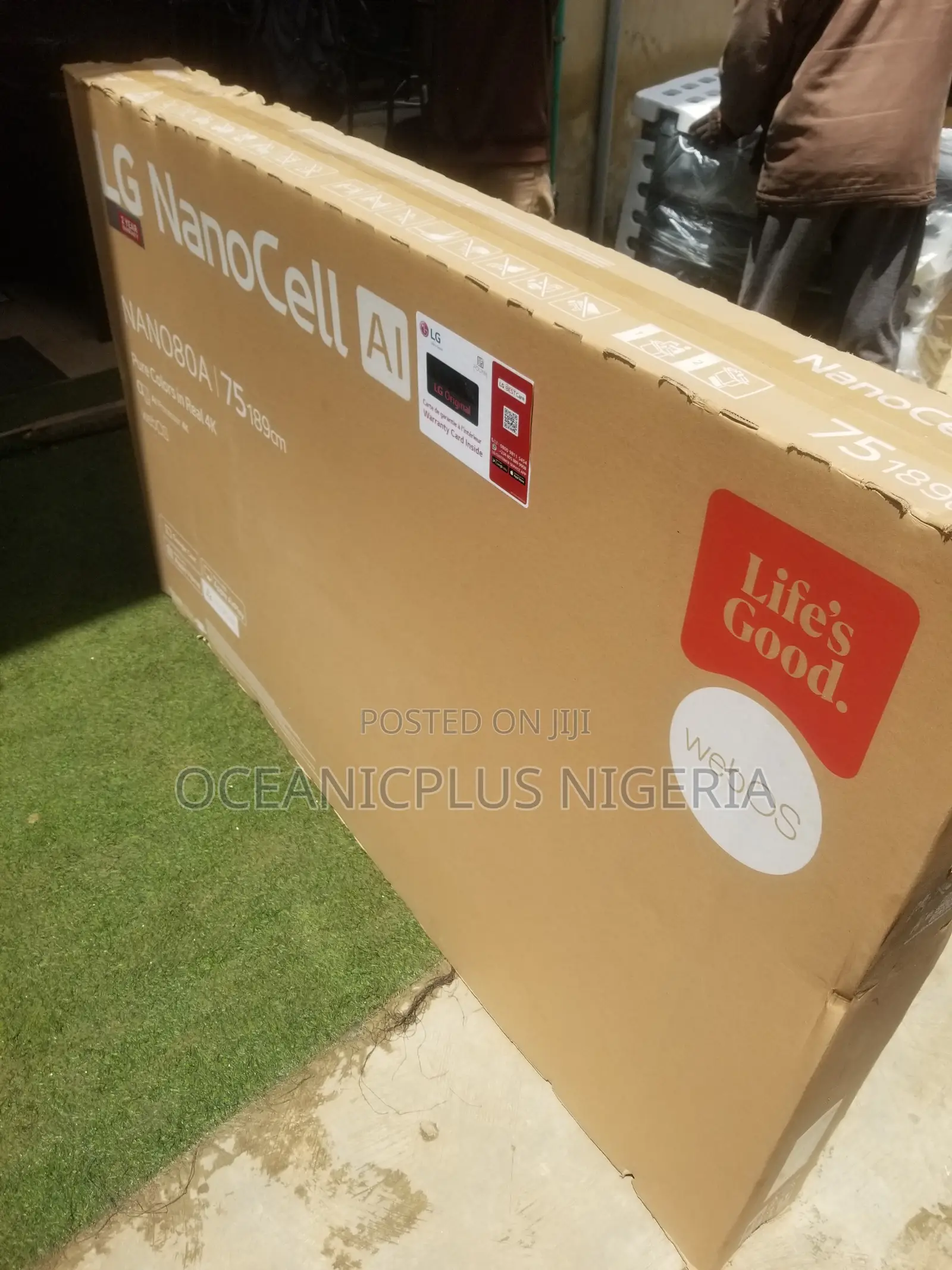 LG NANO80A 75” Big Screen Smart TV