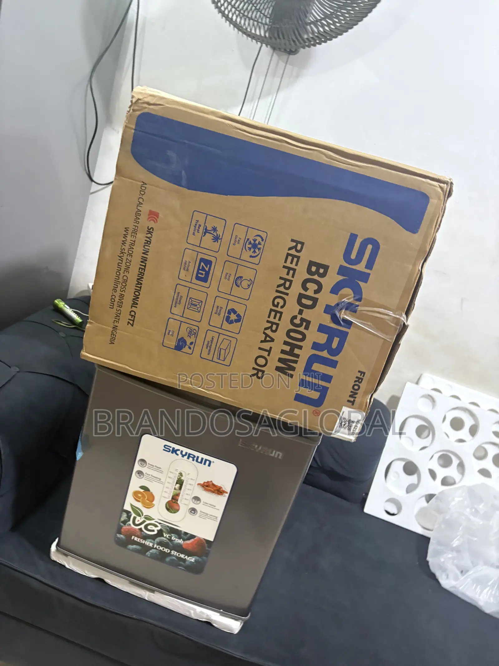 Skyrun BCD-50HW Space Saving Refrigerator