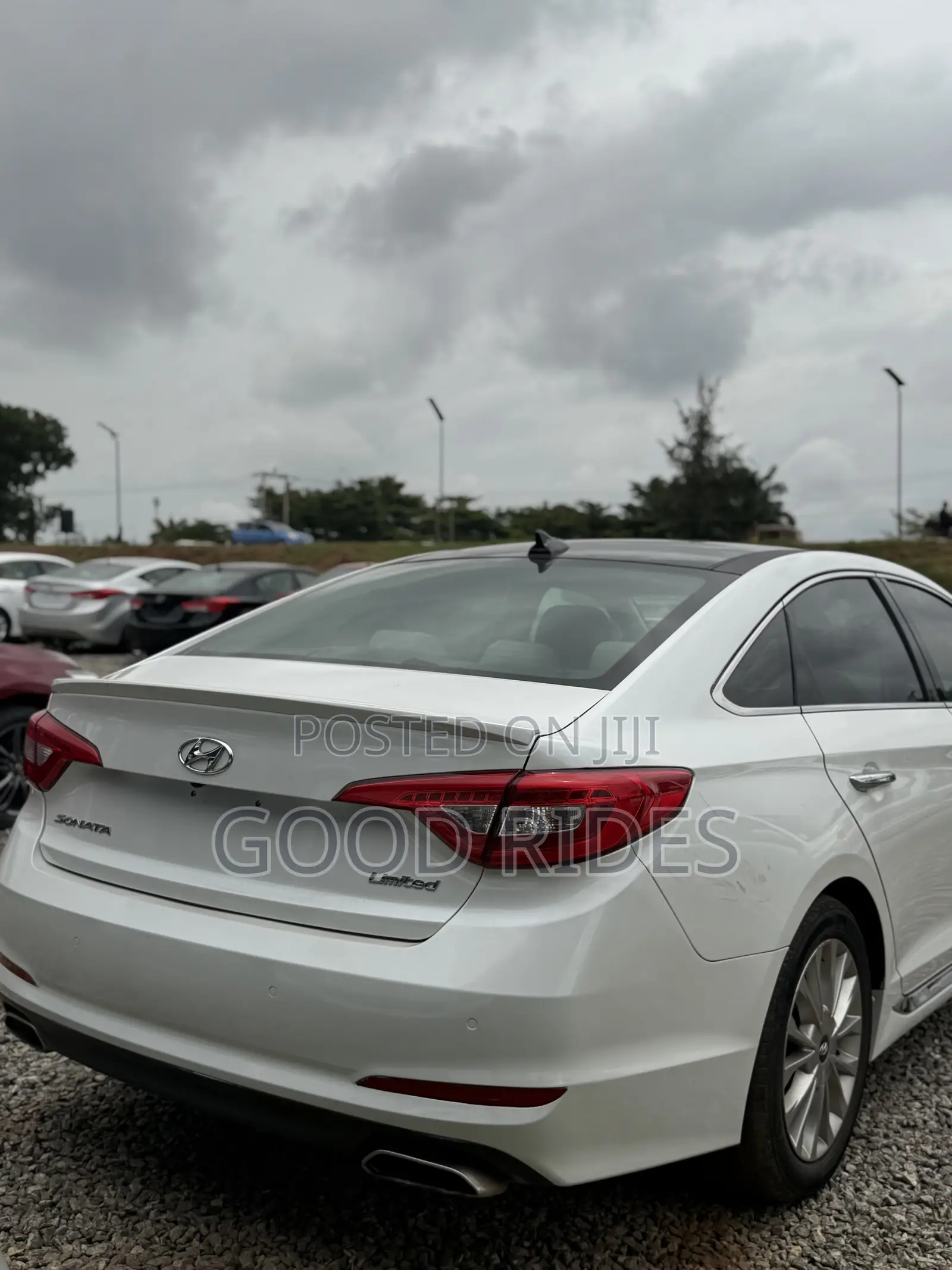 Hyundai Sonata Limited 4dr Sedan (2.4L 4cyl 6A) 2015 White