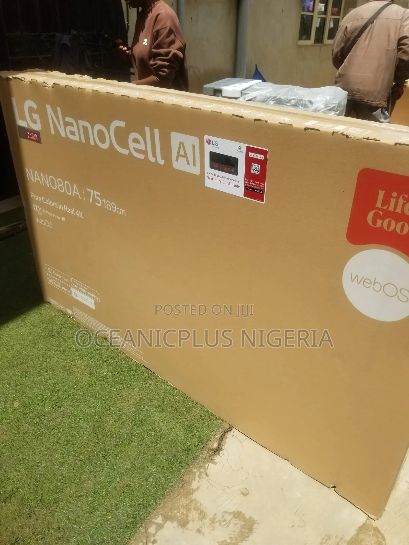 LG NANO80A 75-Inch Smart NanoCell TV
