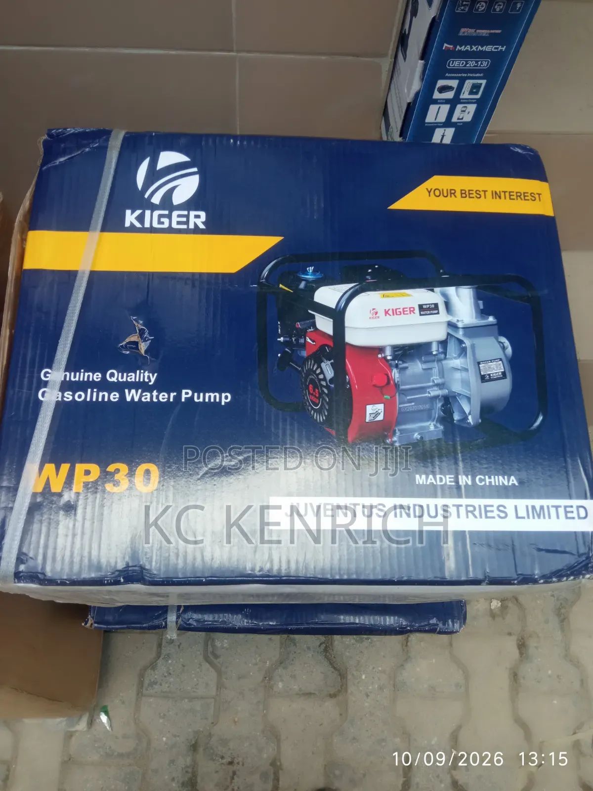Kiger Gasoline Water Pump W30