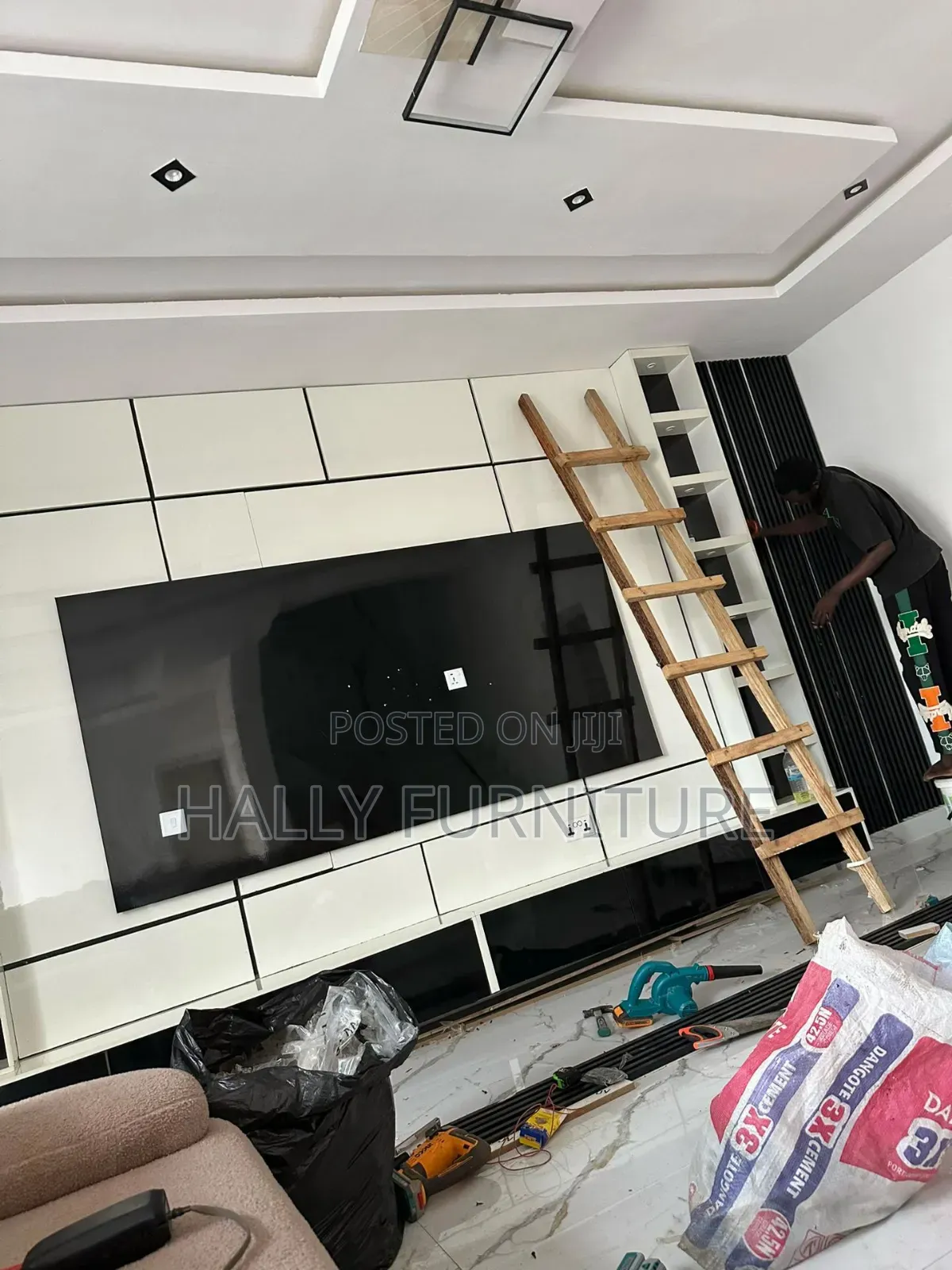 TV Console Black