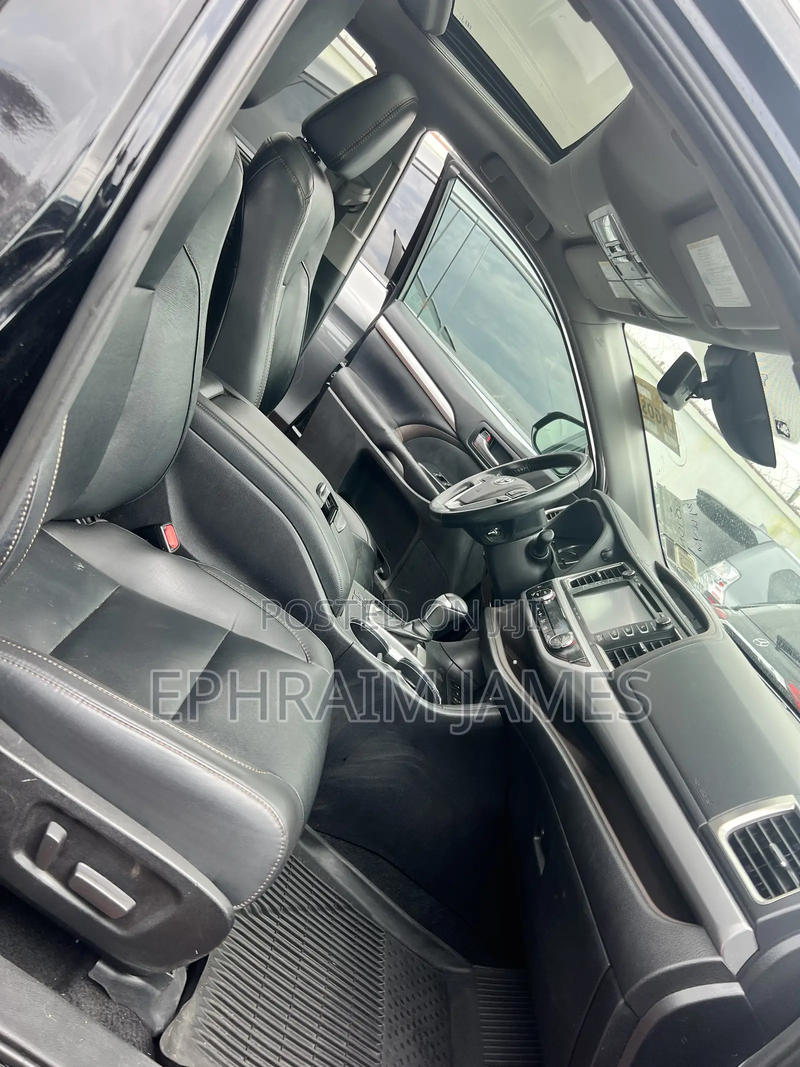 Toyota Highlander XLE 2019 Black