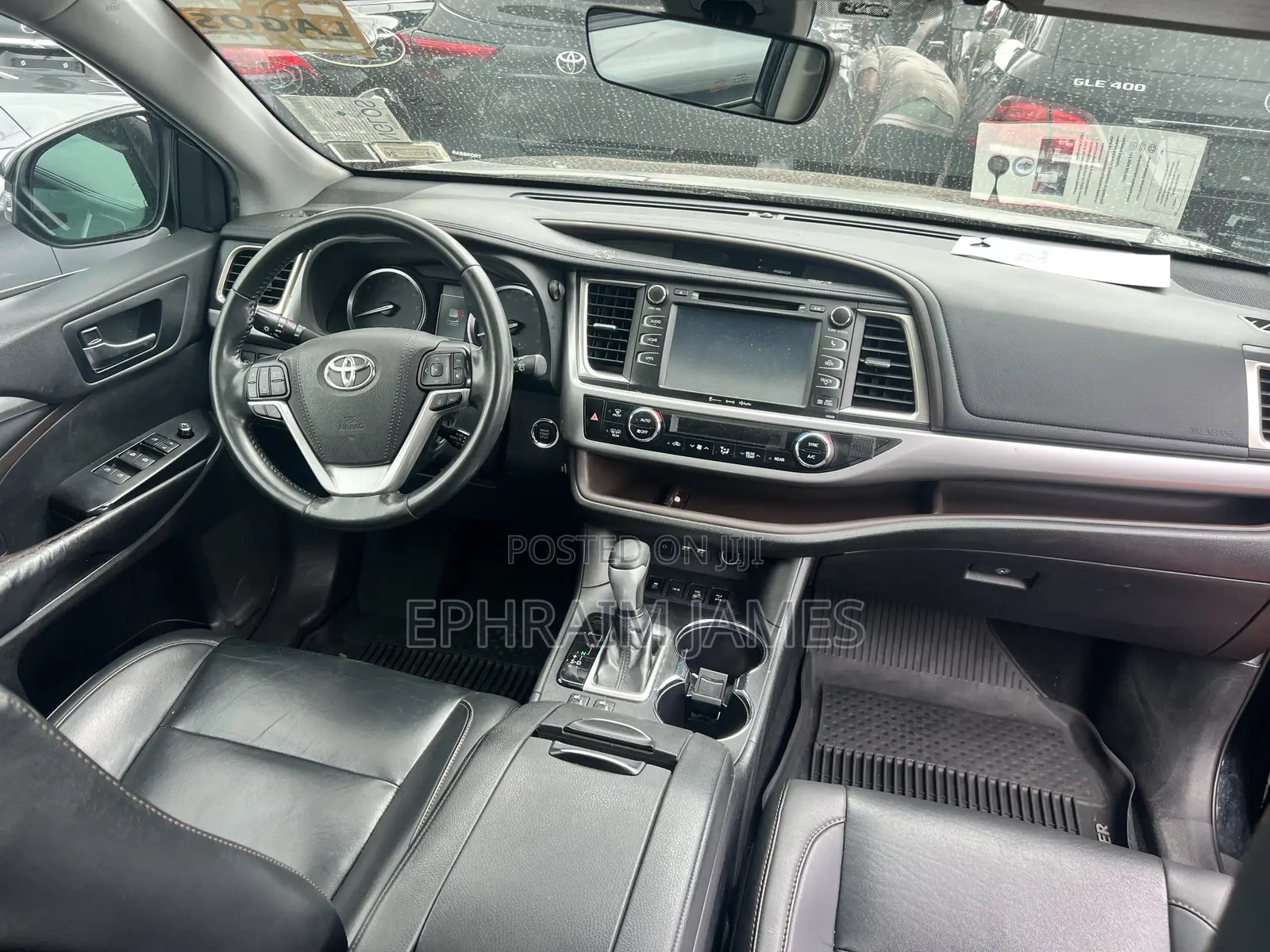 Toyota Highlander XLE 2019 Black