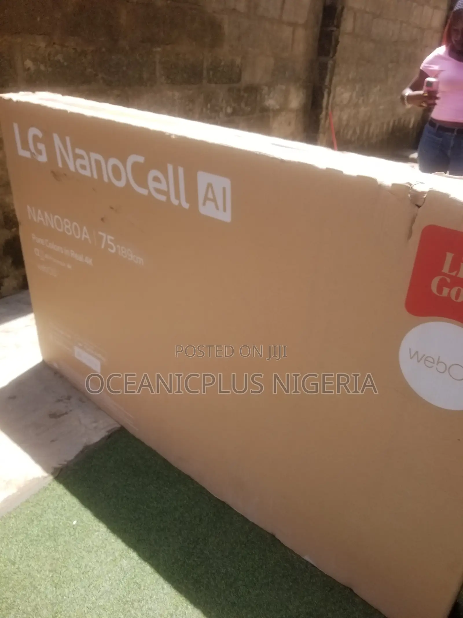 LG Nano80a 75” HDR Smart Television