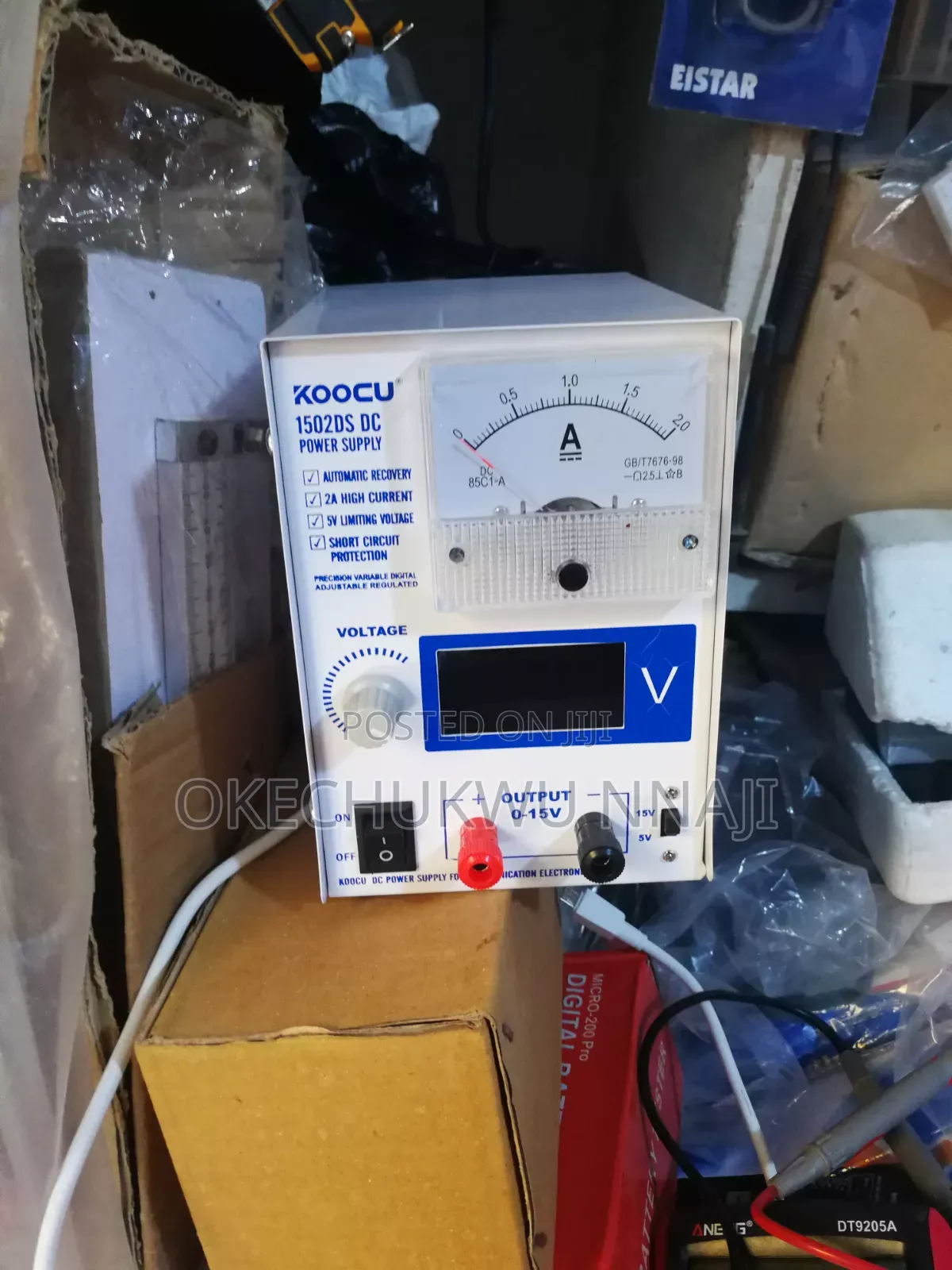 Koocu DC Power Supply, Input Voltage: 230 V, Output Voltage: 15 V