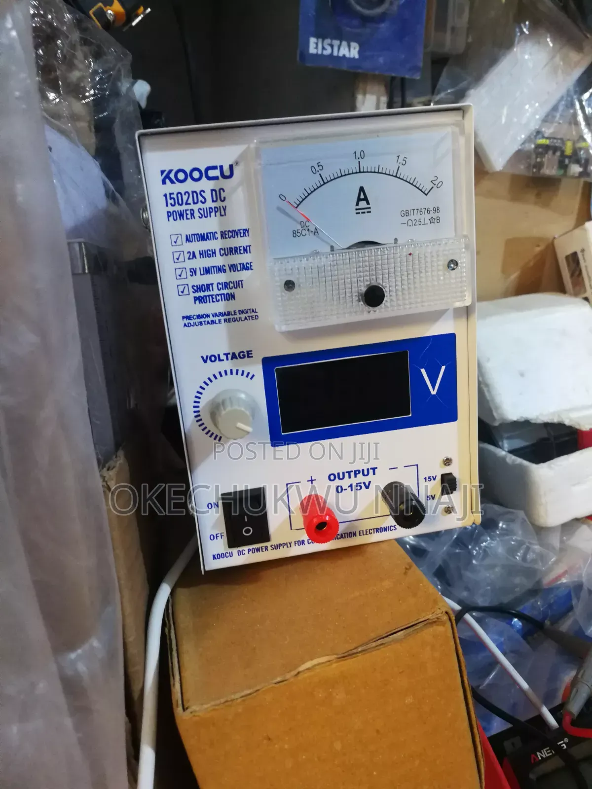Koocu DC Power Supply, Input Voltage: 230 V, Output Voltage: 15 V