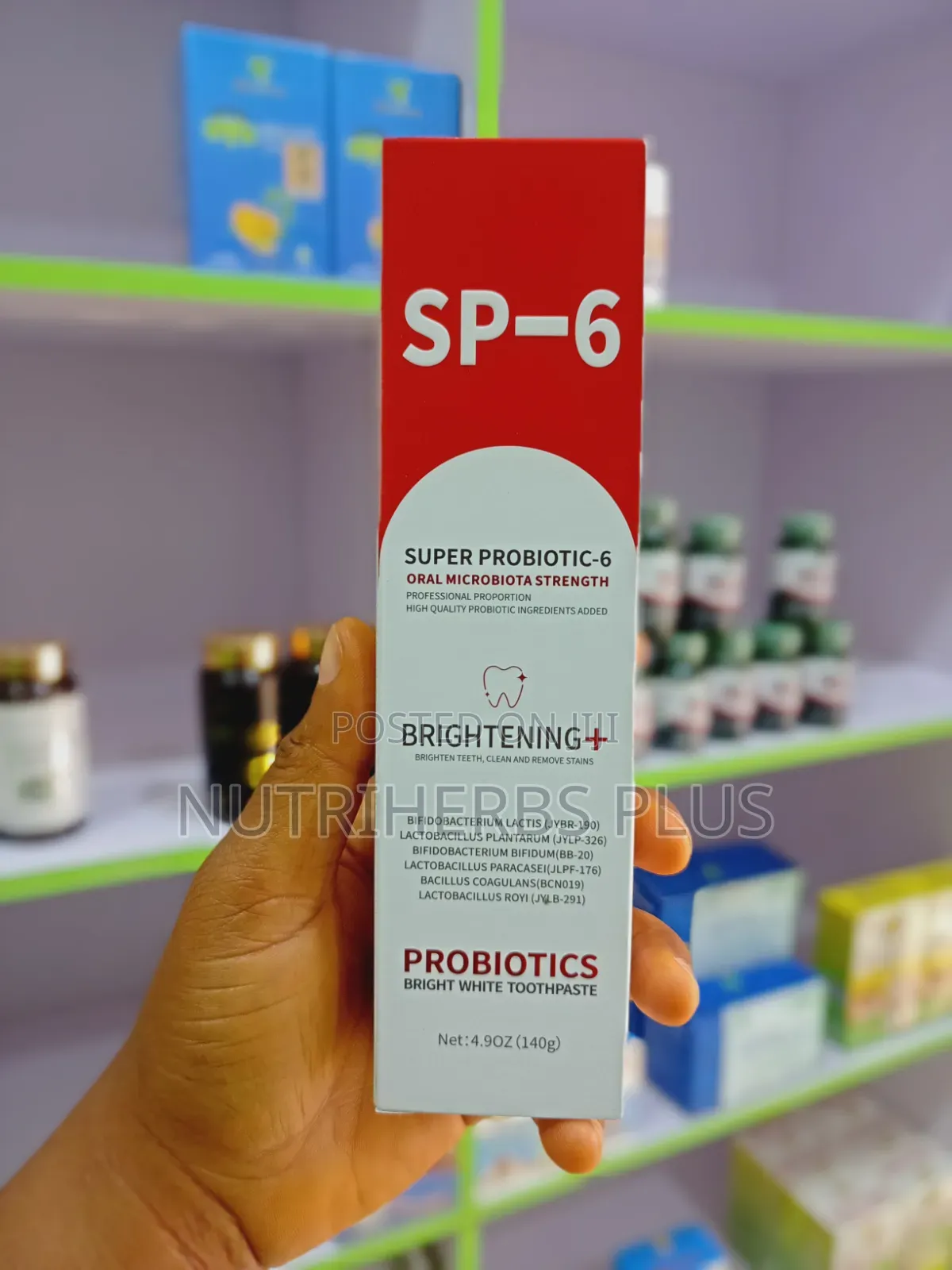 SP -6 Toothpaste (Neutralizes Unpleasant Mouth Odour)