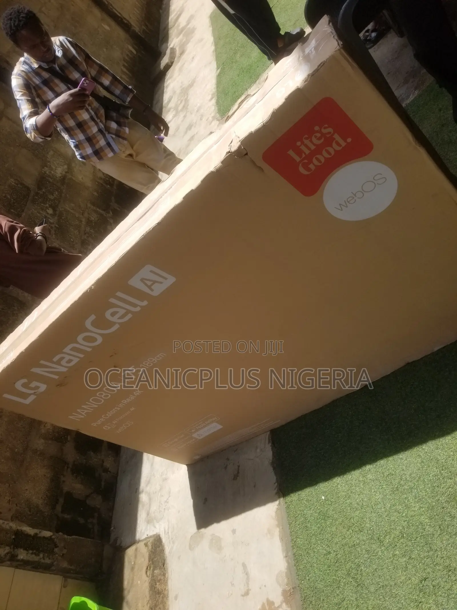 LG 75” Large Screen NanoCell TV