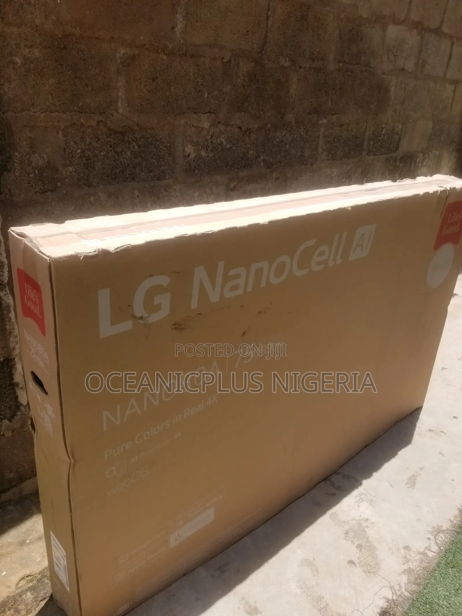 LG 75” Large Screen NanoCell TV