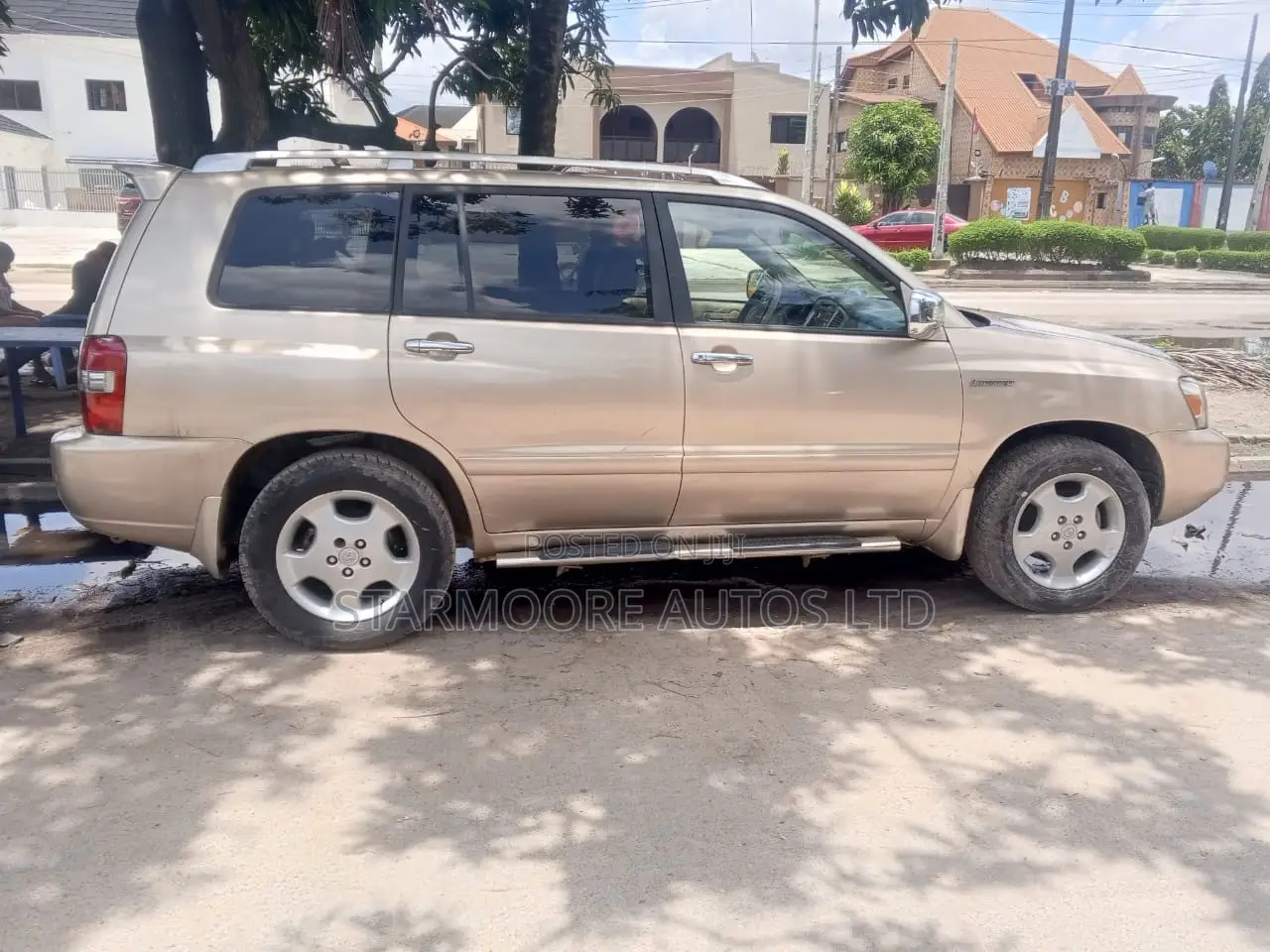Toyota Highlander Limited V6 2005 Gold