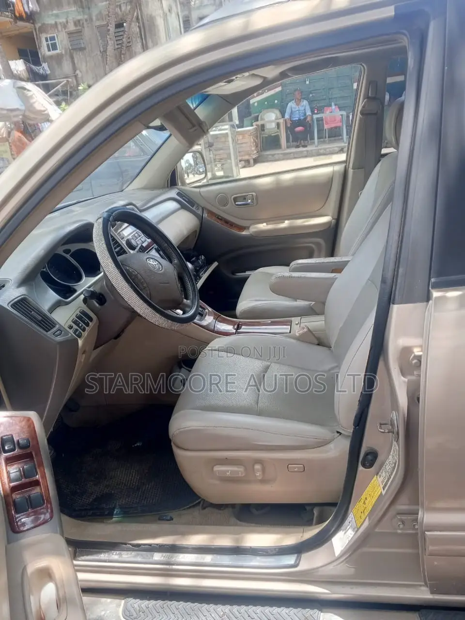 Toyota Highlander Limited V6 2005 Gold