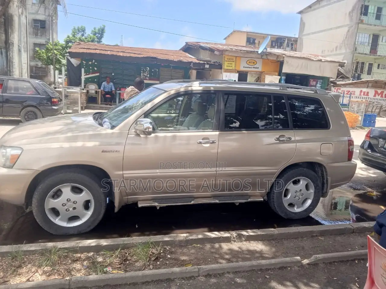 Toyota Highlander Limited V6 2005 Gold