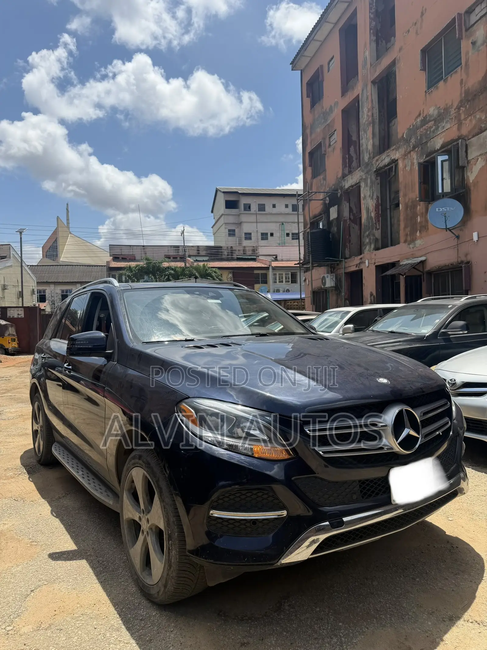 Mercedes-Benz GLE-Class 2016 Blue