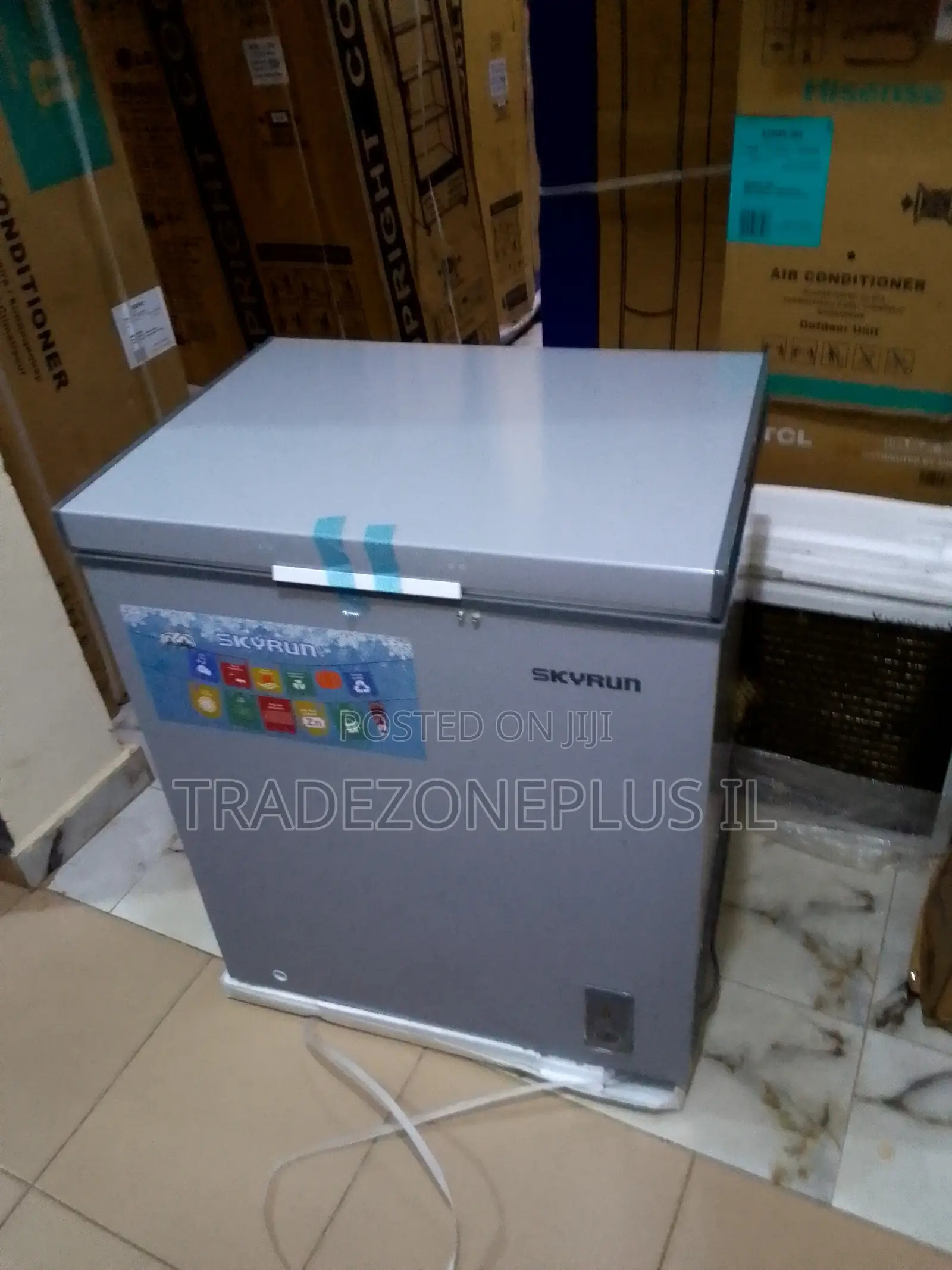 Spacious Chest Freezer by Skyrun – Model BD-145A