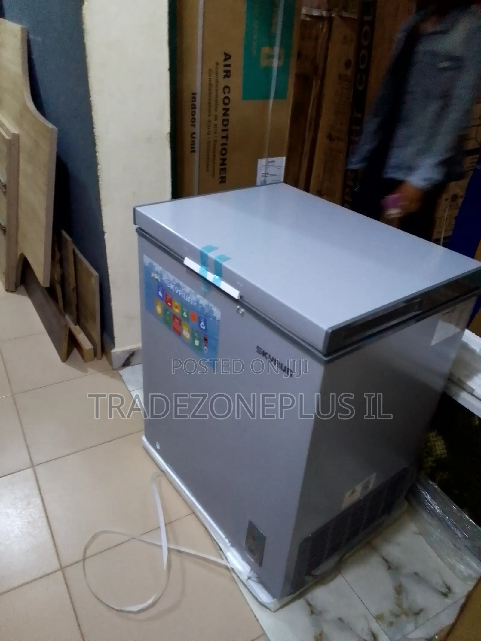 Spacious Chest Freezer by Skyrun – Model BD-145A