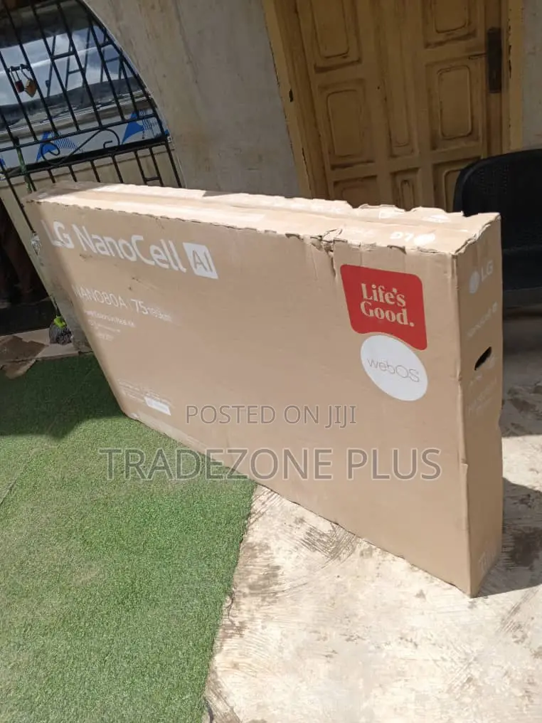 Large LG 75 Inch Television