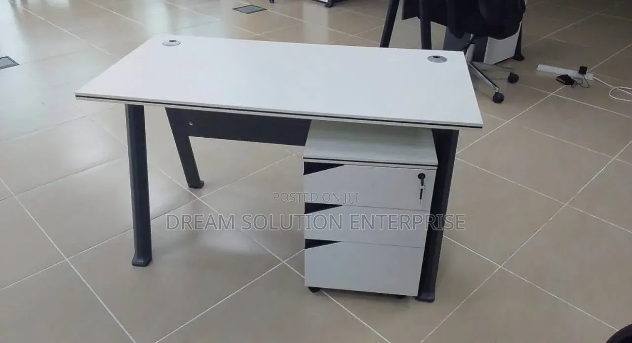 Quality Imported 1.2 Meter Office Mini Table With Movable Drawer