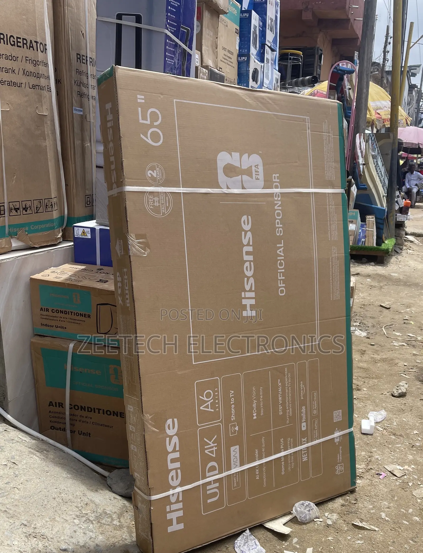 Hisense 65-Inch A6 Series UHD Smart TV