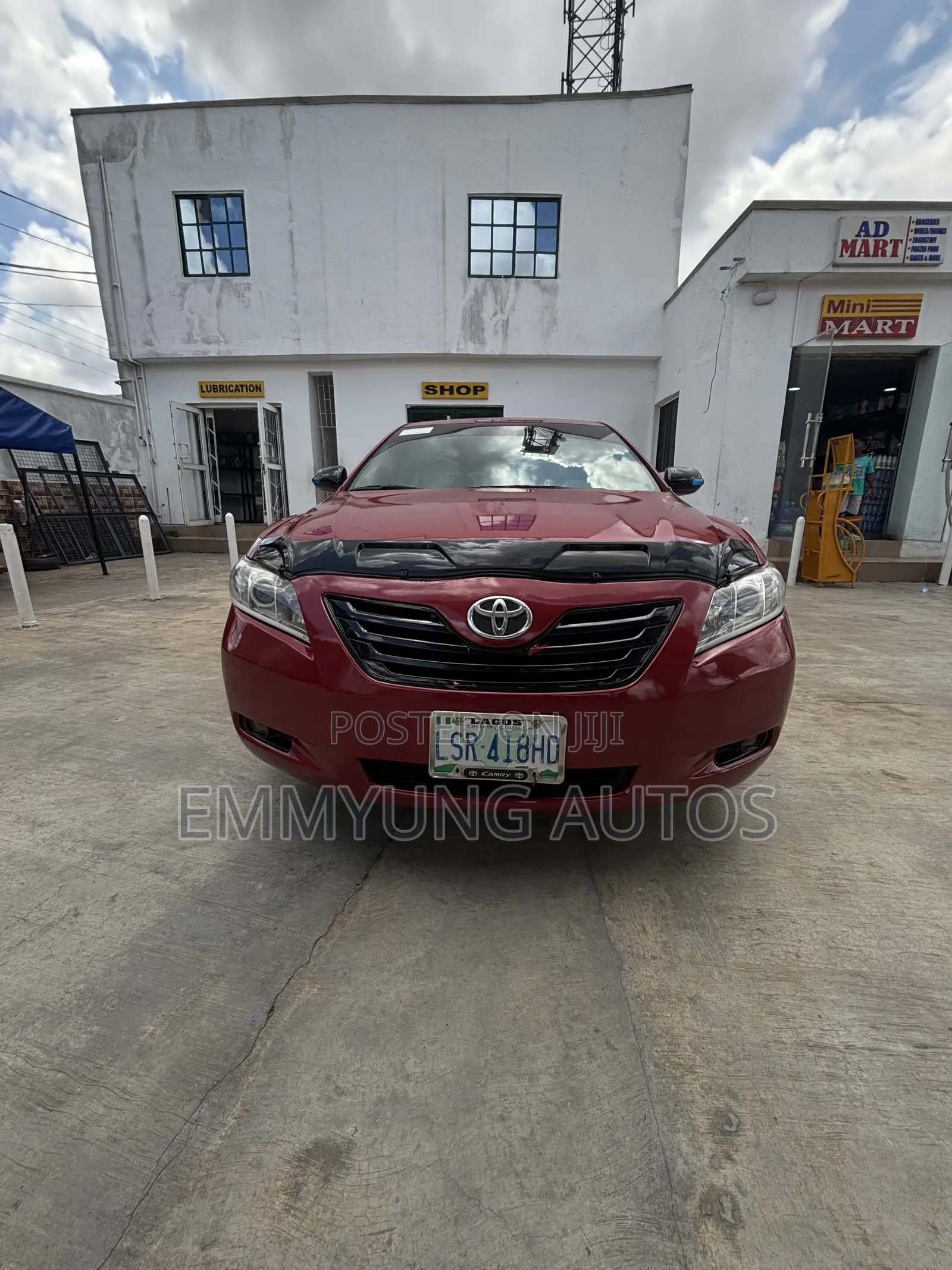 Toyota Camry 2.4 XLE 2008 Red