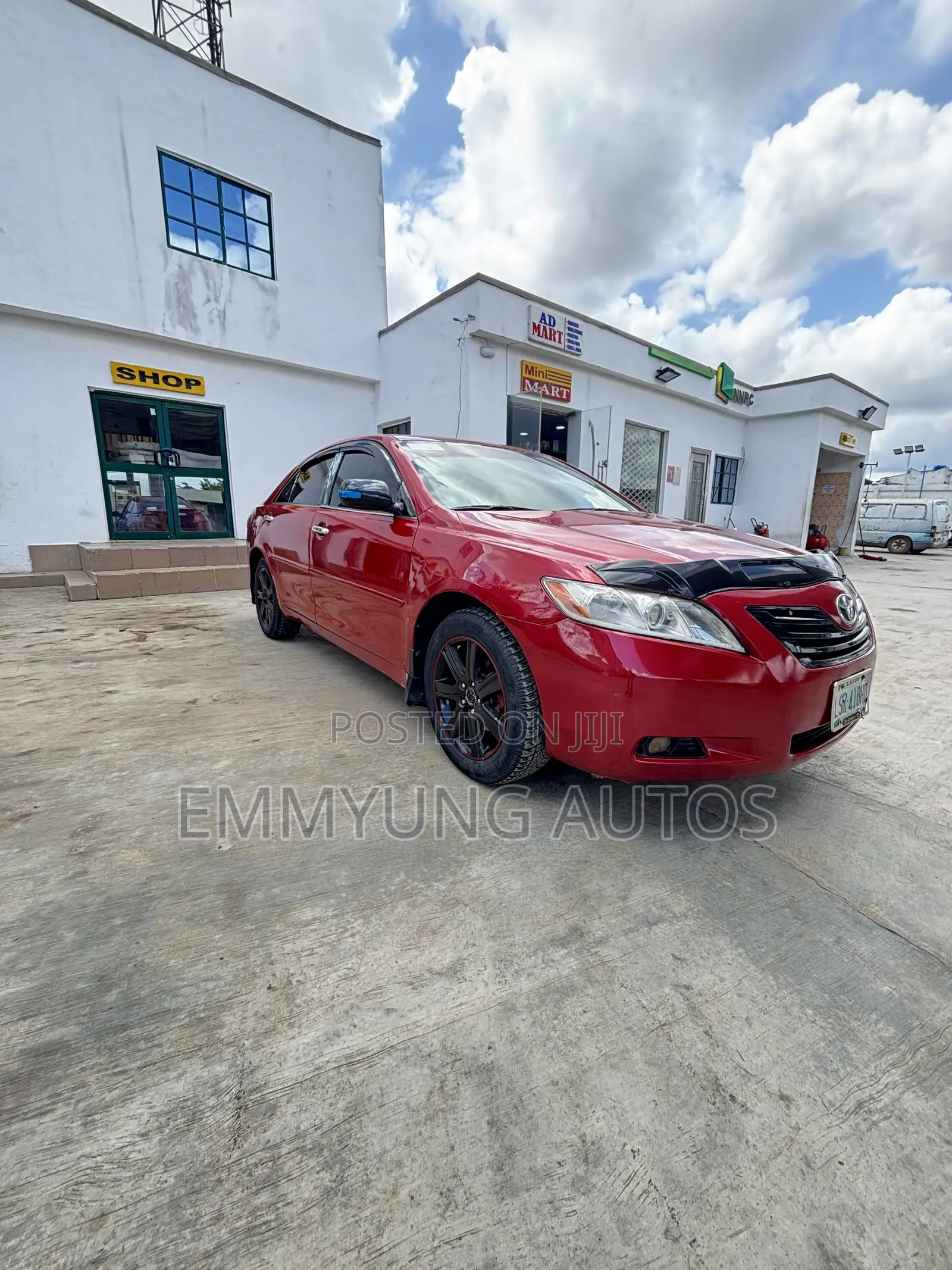 Toyota Camry 2.4 XLE 2008 Red