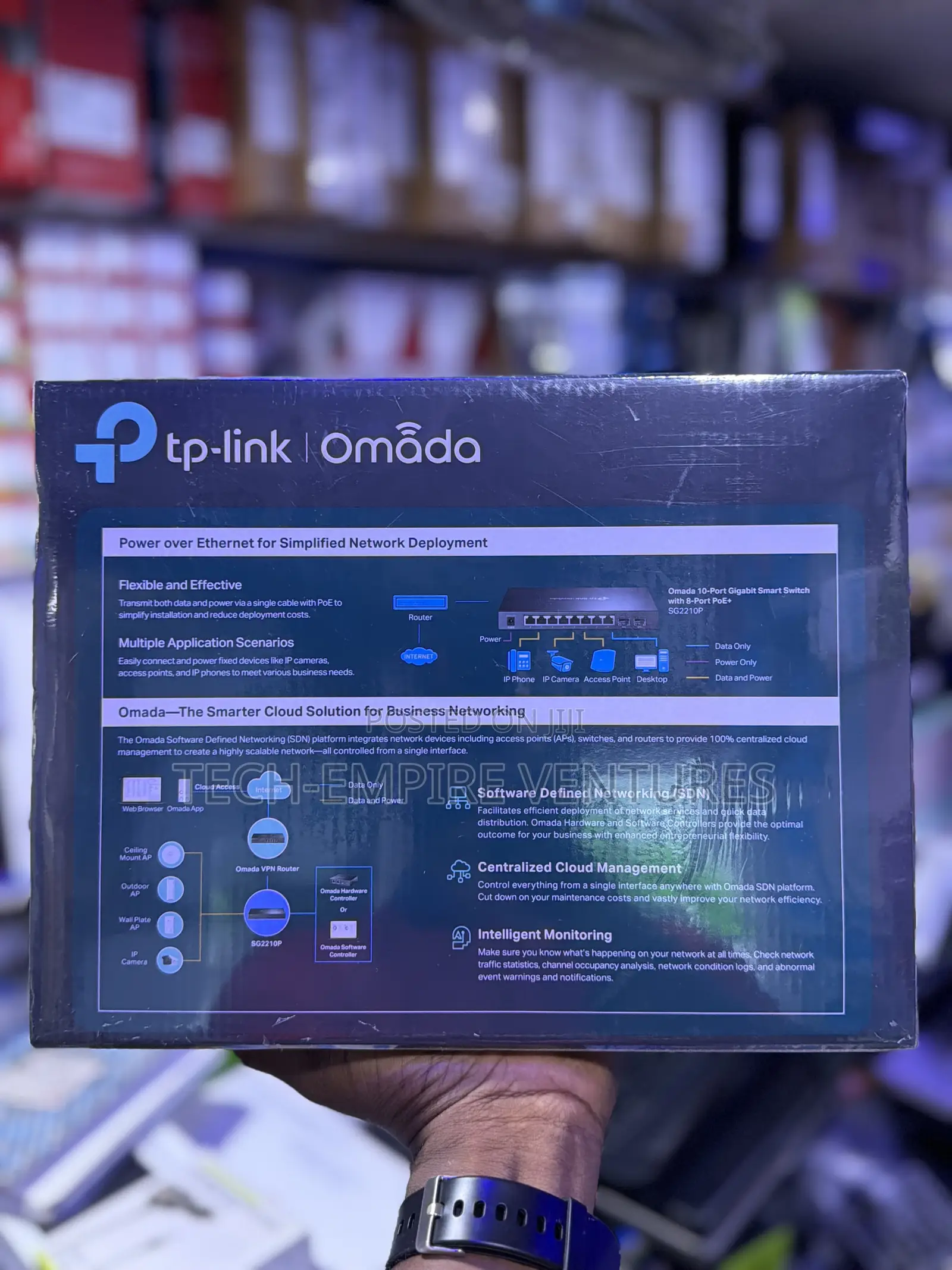 TP-Link Omada 10-Port Gigabit PoE+ Switch