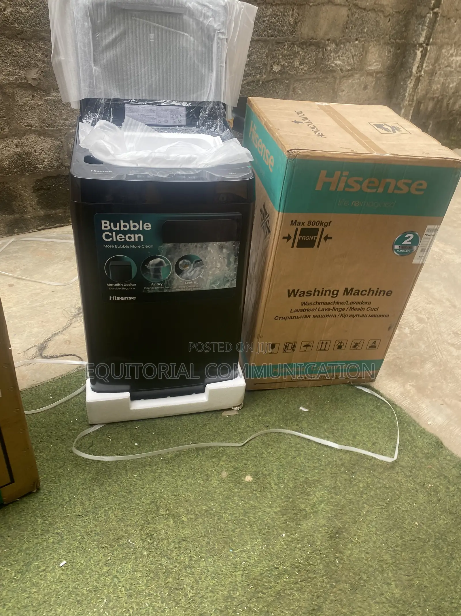 Hisense 9KG Washing Machine for Family Use