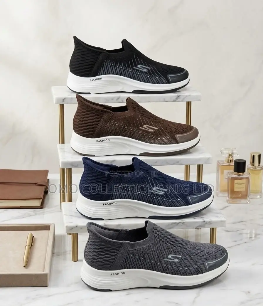 Premium Unisex Slip-on Fashion Sneakers – Stylish and Comfortable