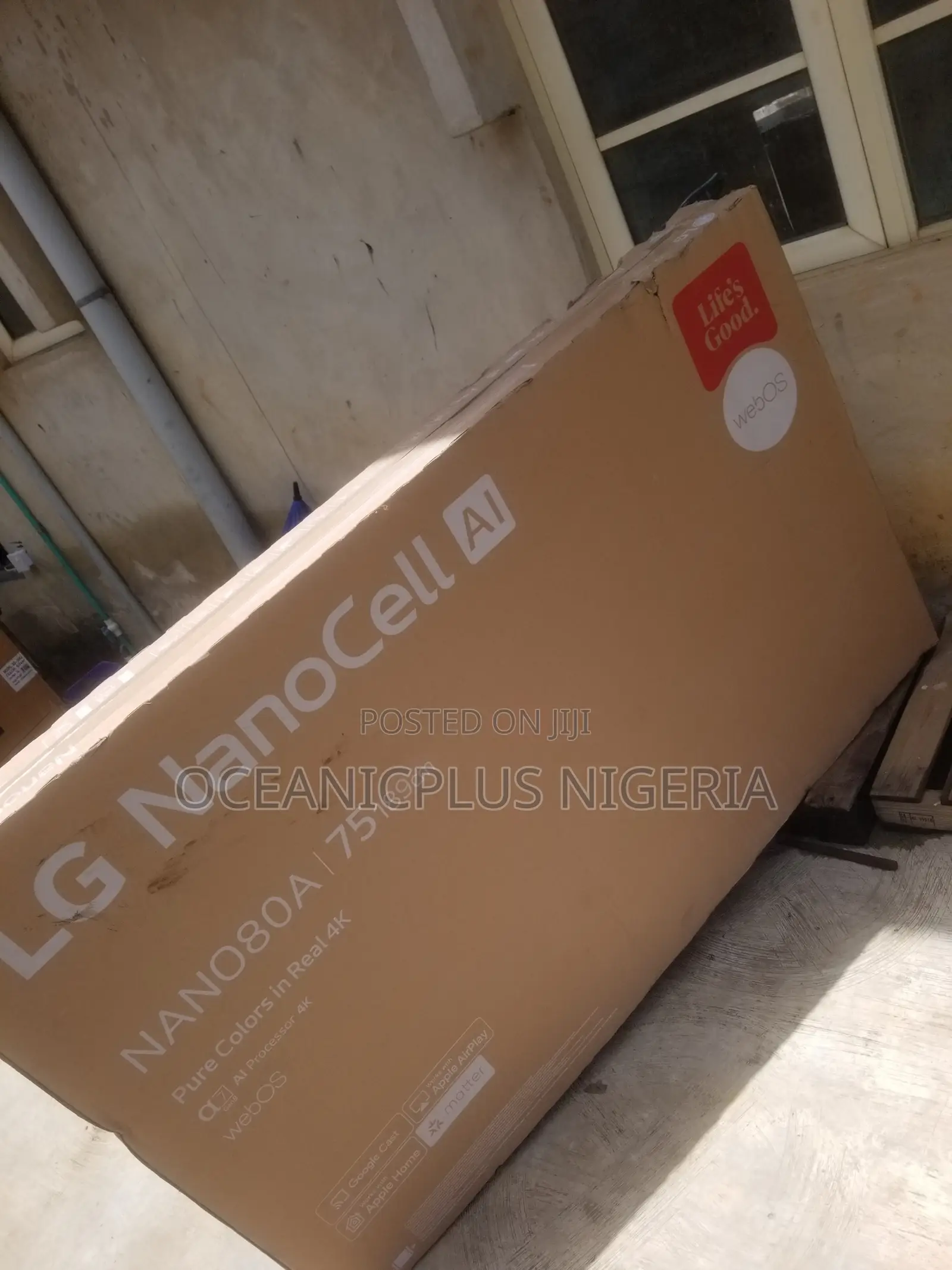 LG Nano80a 75” Large Screen Uhd TV