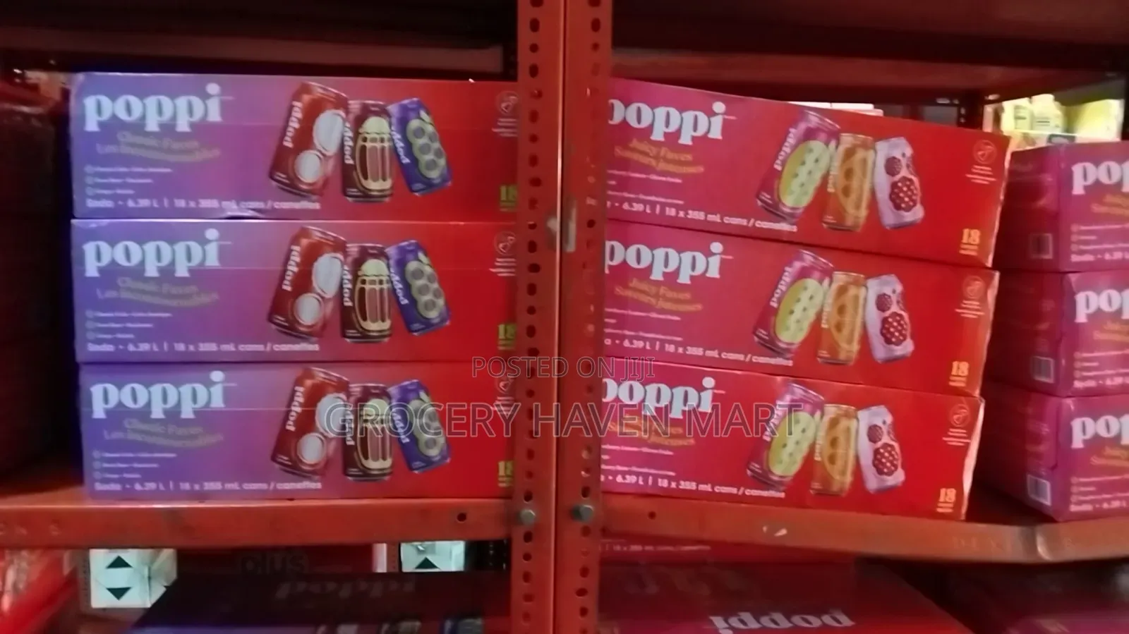 Poppi Classic Faves Variety Pack 355ml 18 Count