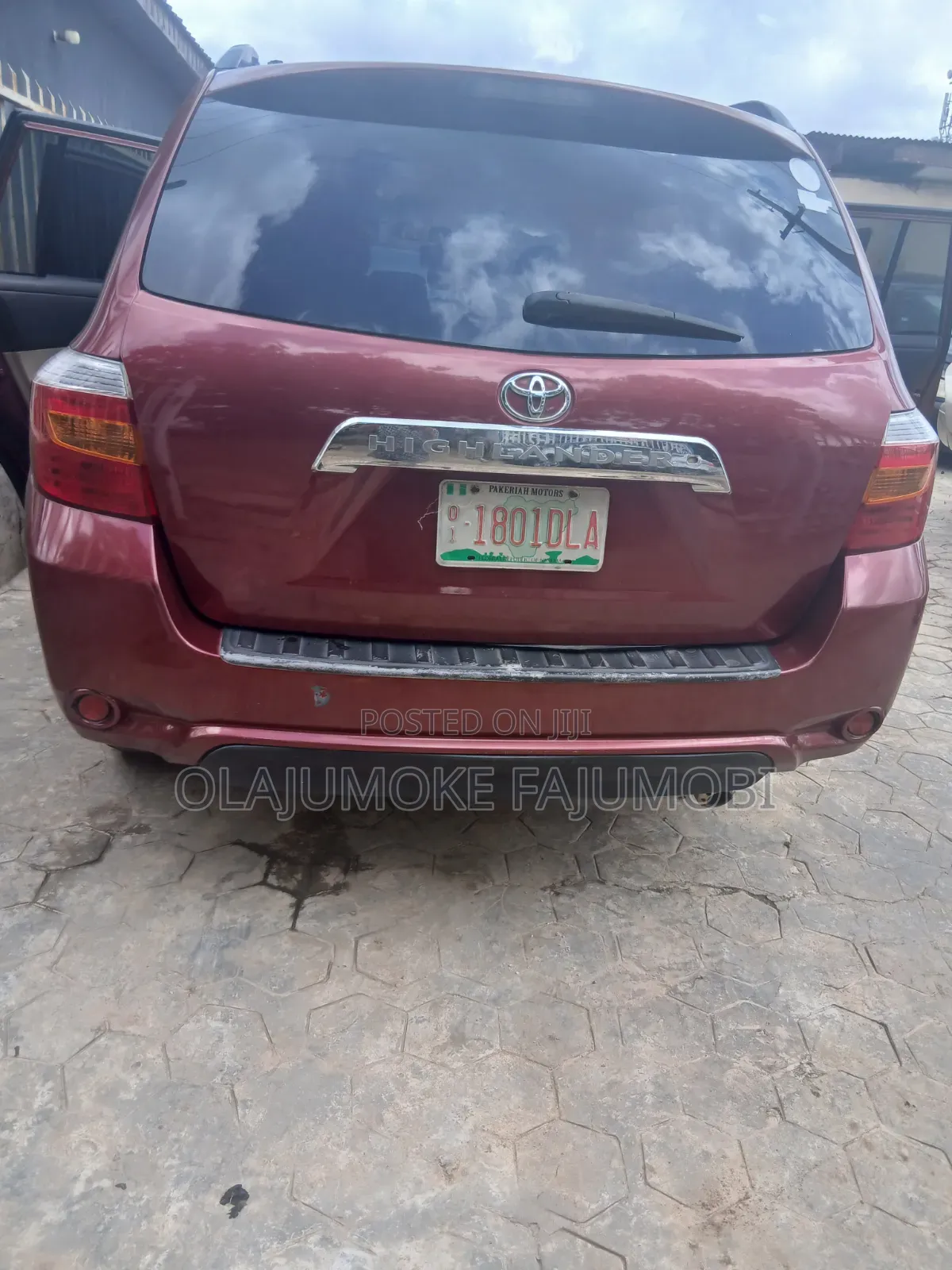 Toyota Highlander 2010 Burgundy