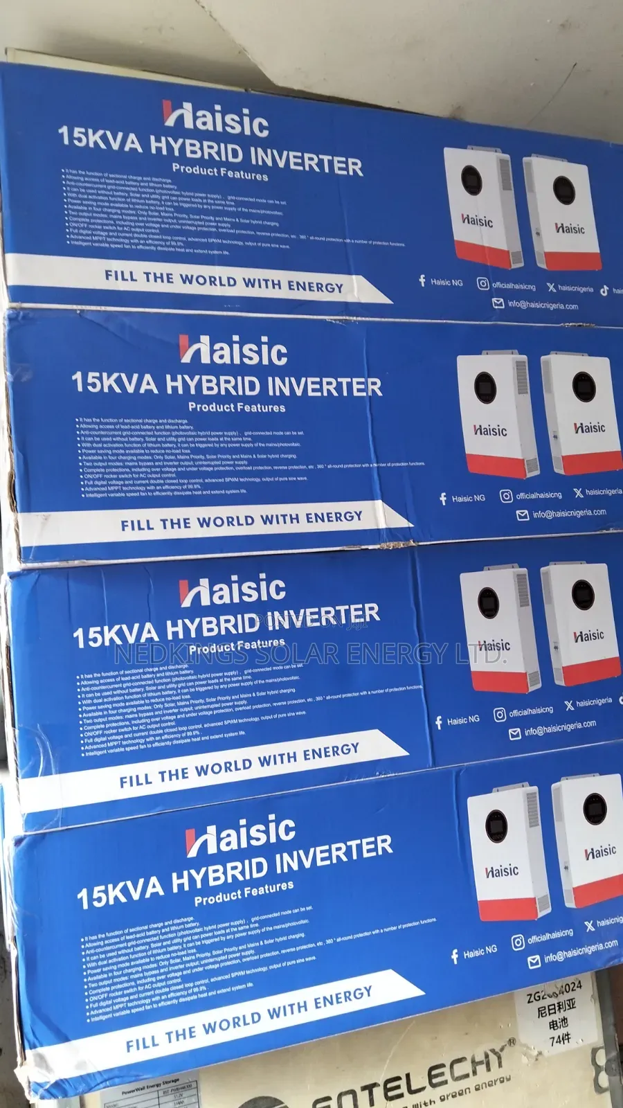 Haisic 15kva/48v Hybrid Inverter