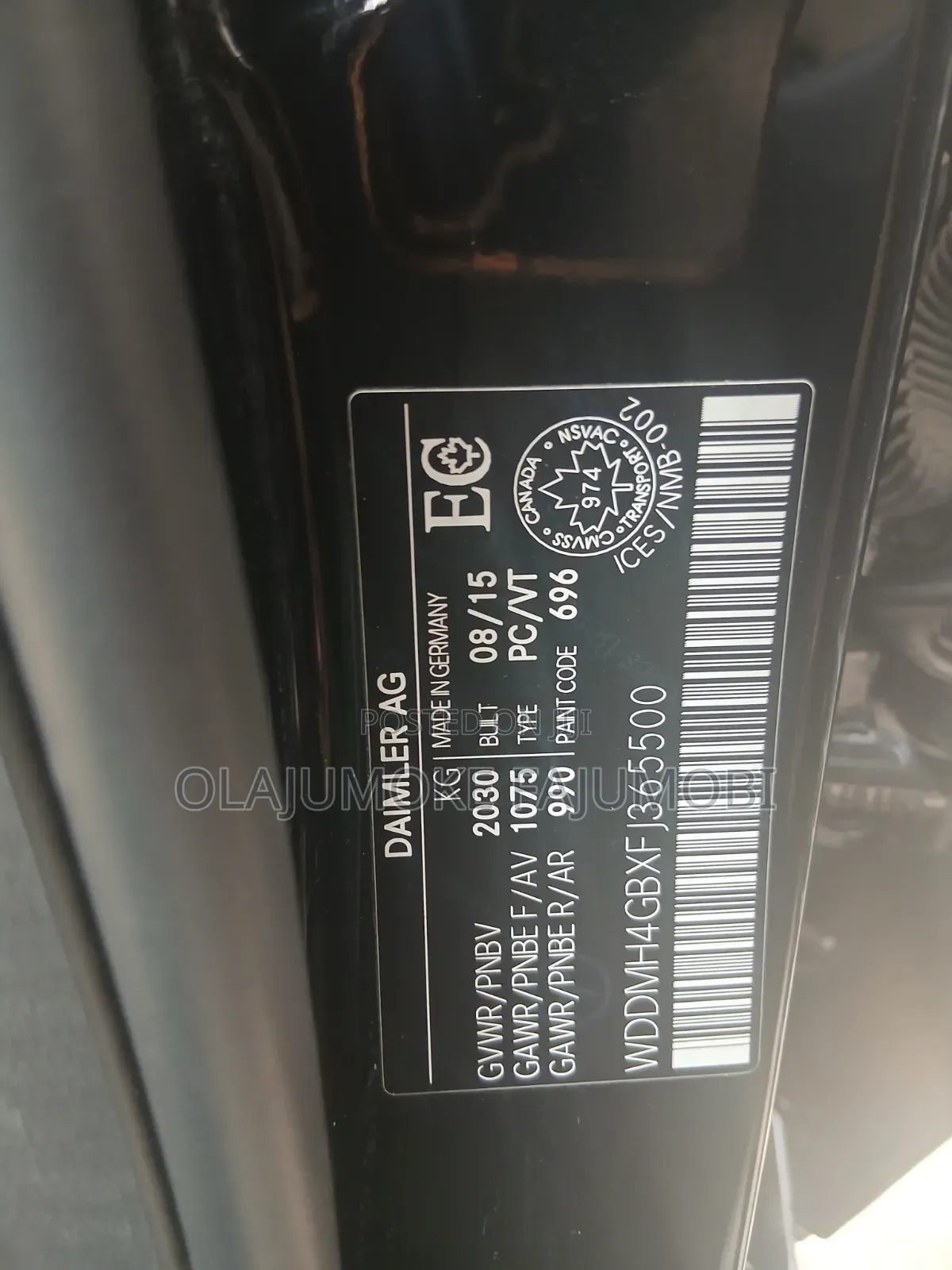 Mercedes-Benz E250 2016 Black
